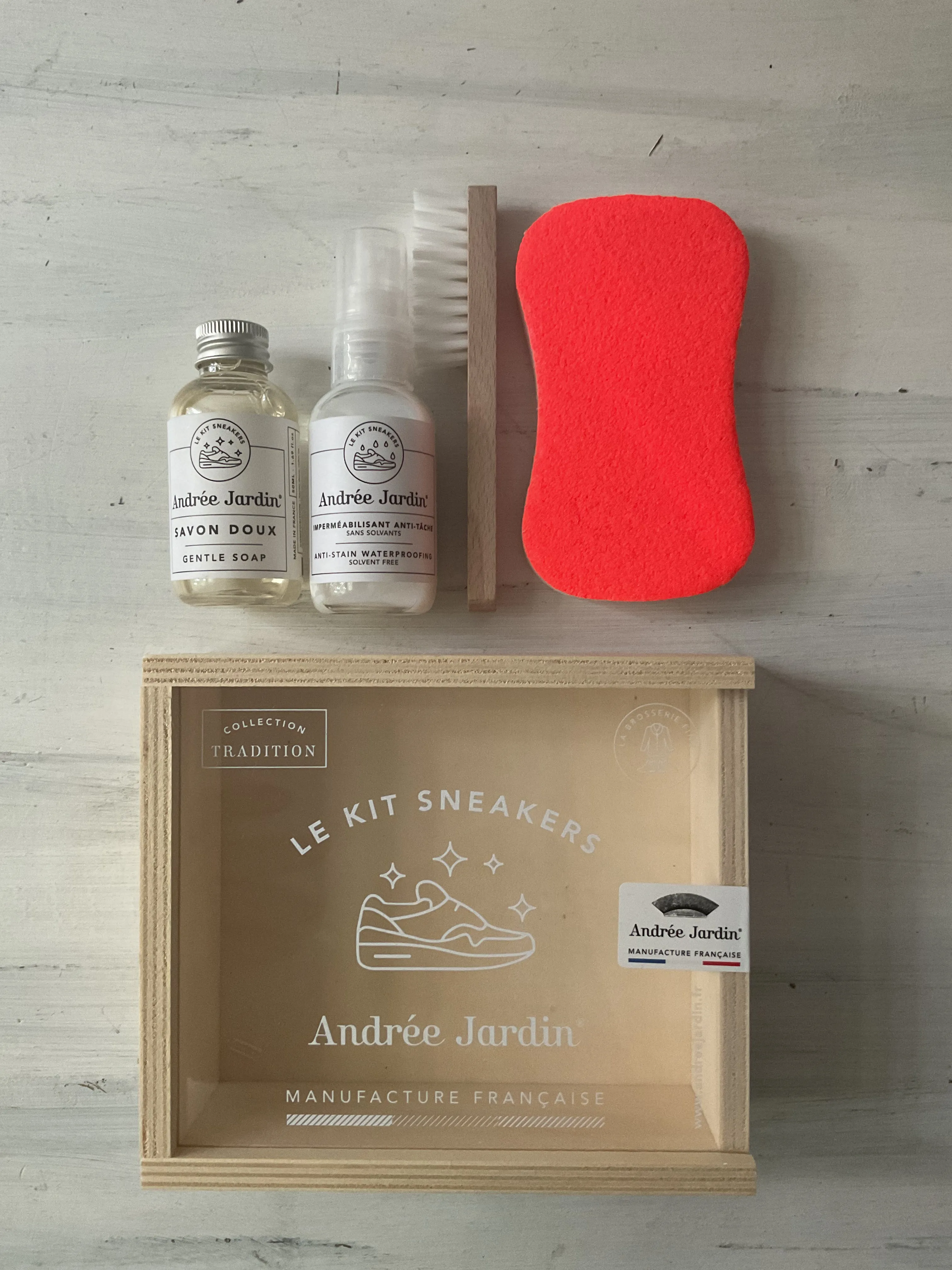 ANDRÉE JARDIN - sneaker cleaner set