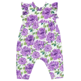 Baby Girls Jennifer Jumper - Purple Peonies