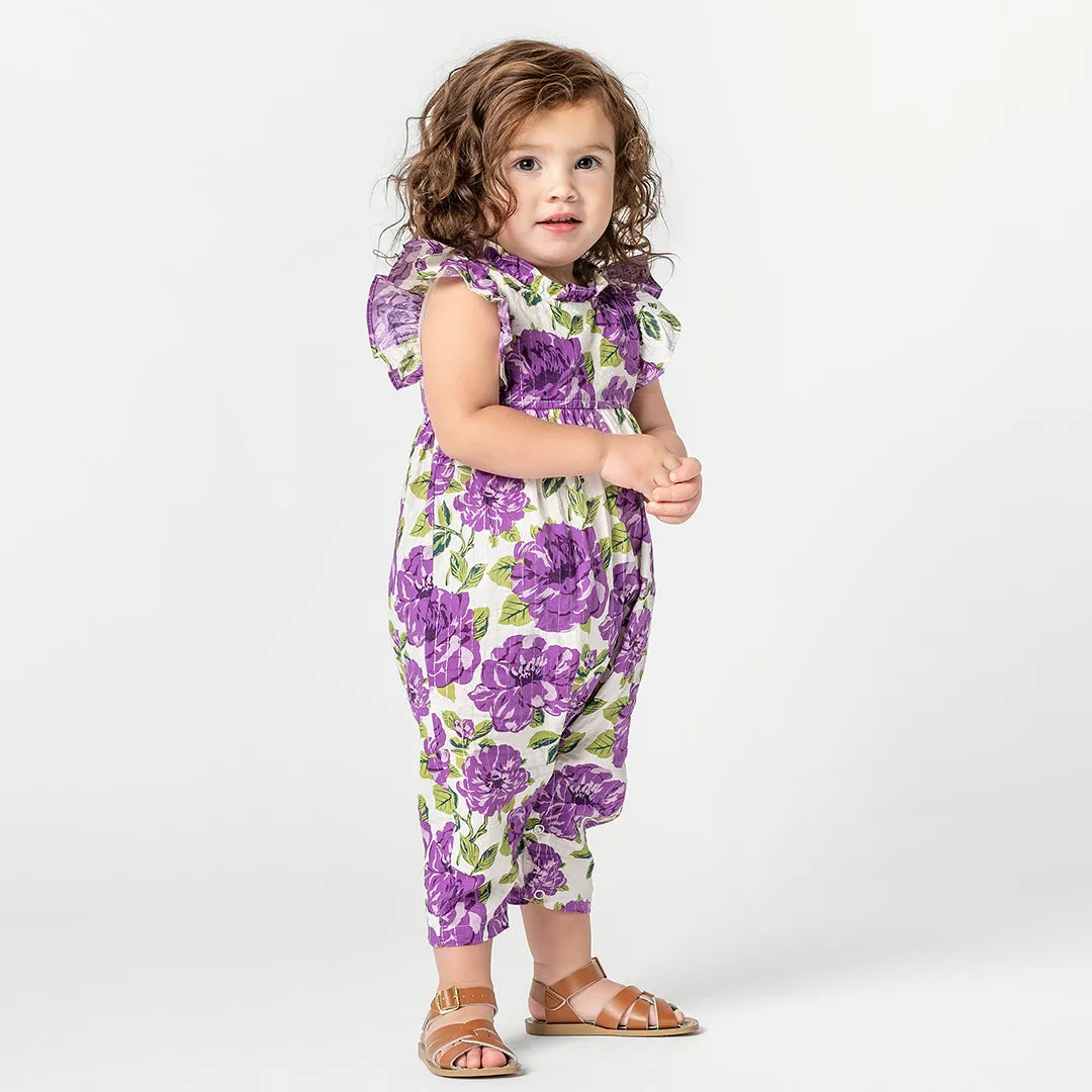 Baby Girls Jennifer Jumper - Purple Peonies