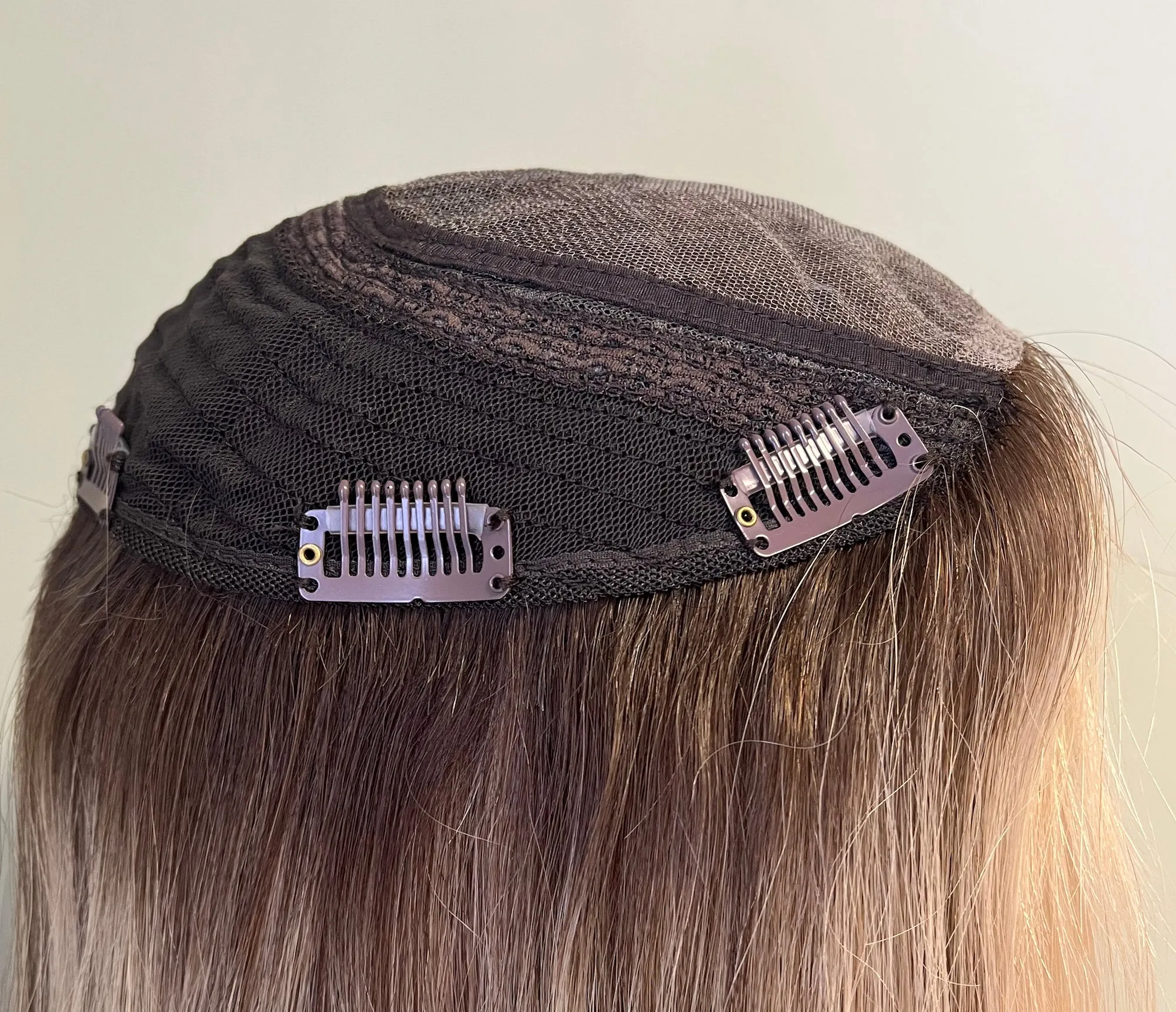 BIANCA | Super Flat human hair topper