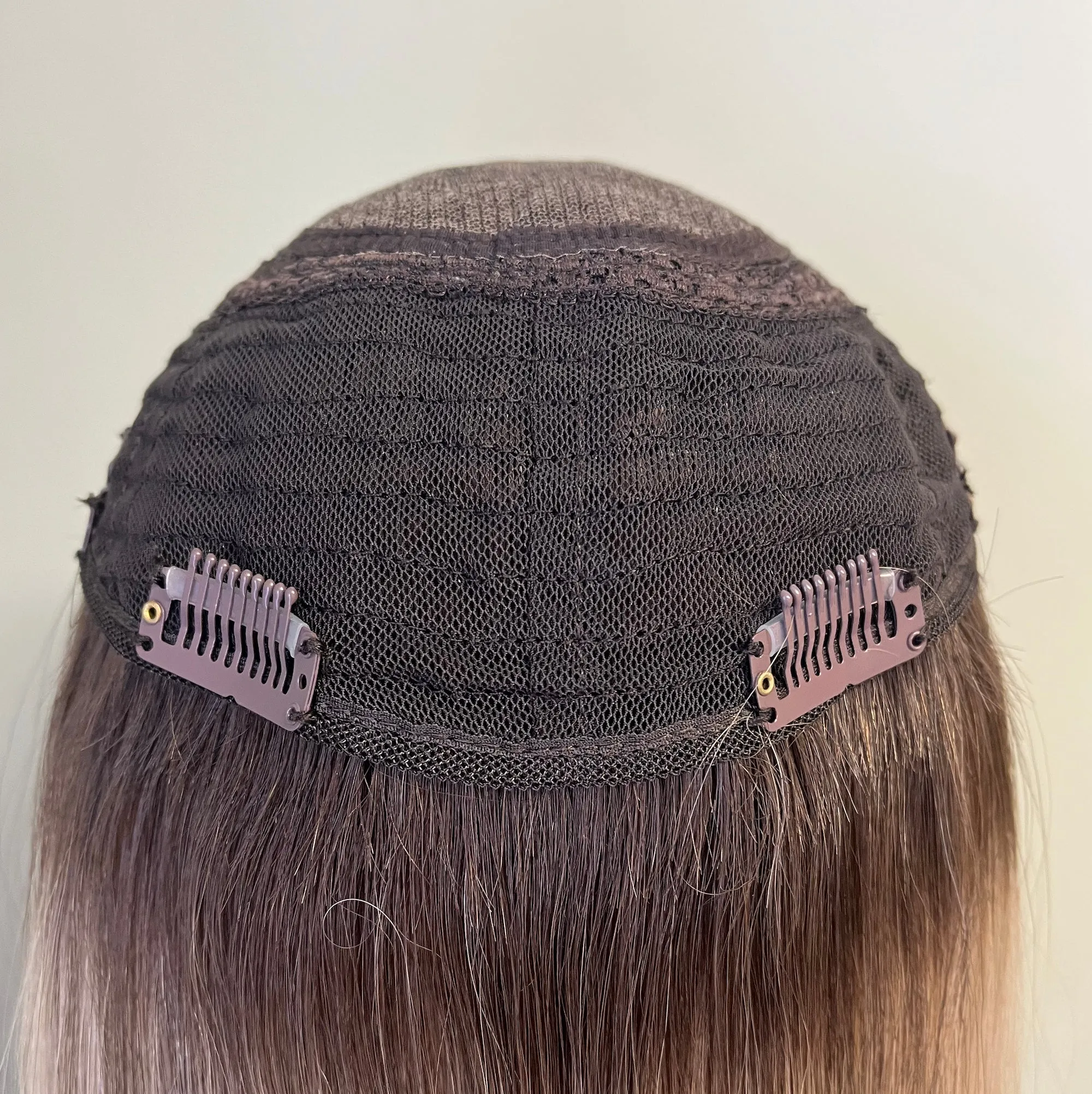 BIANCA | Super Flat human hair topper