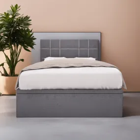 Boris Grey Fabric Storage Bed (Water Repellent)