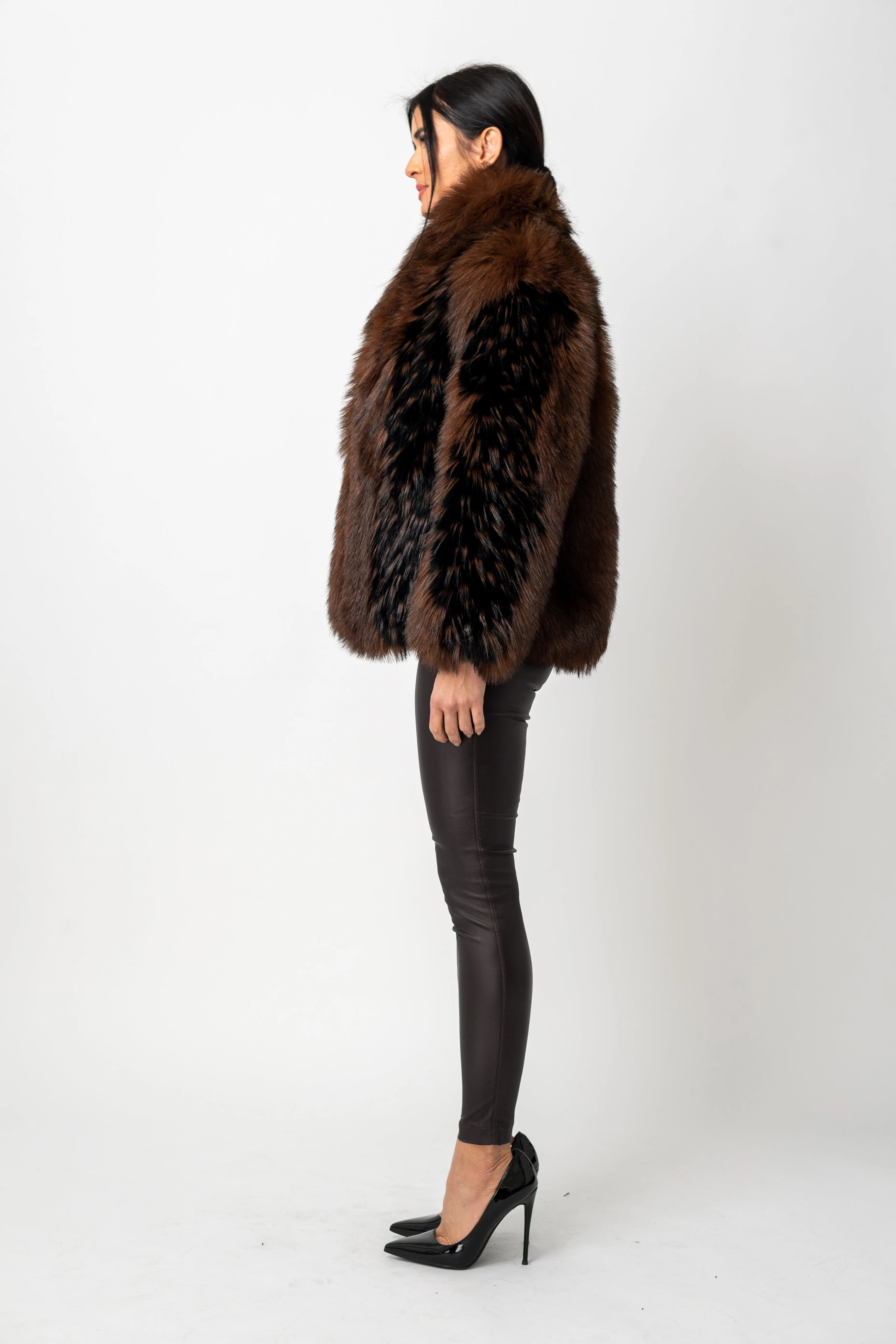 Boyfriend Faux Fur Coat Jacket