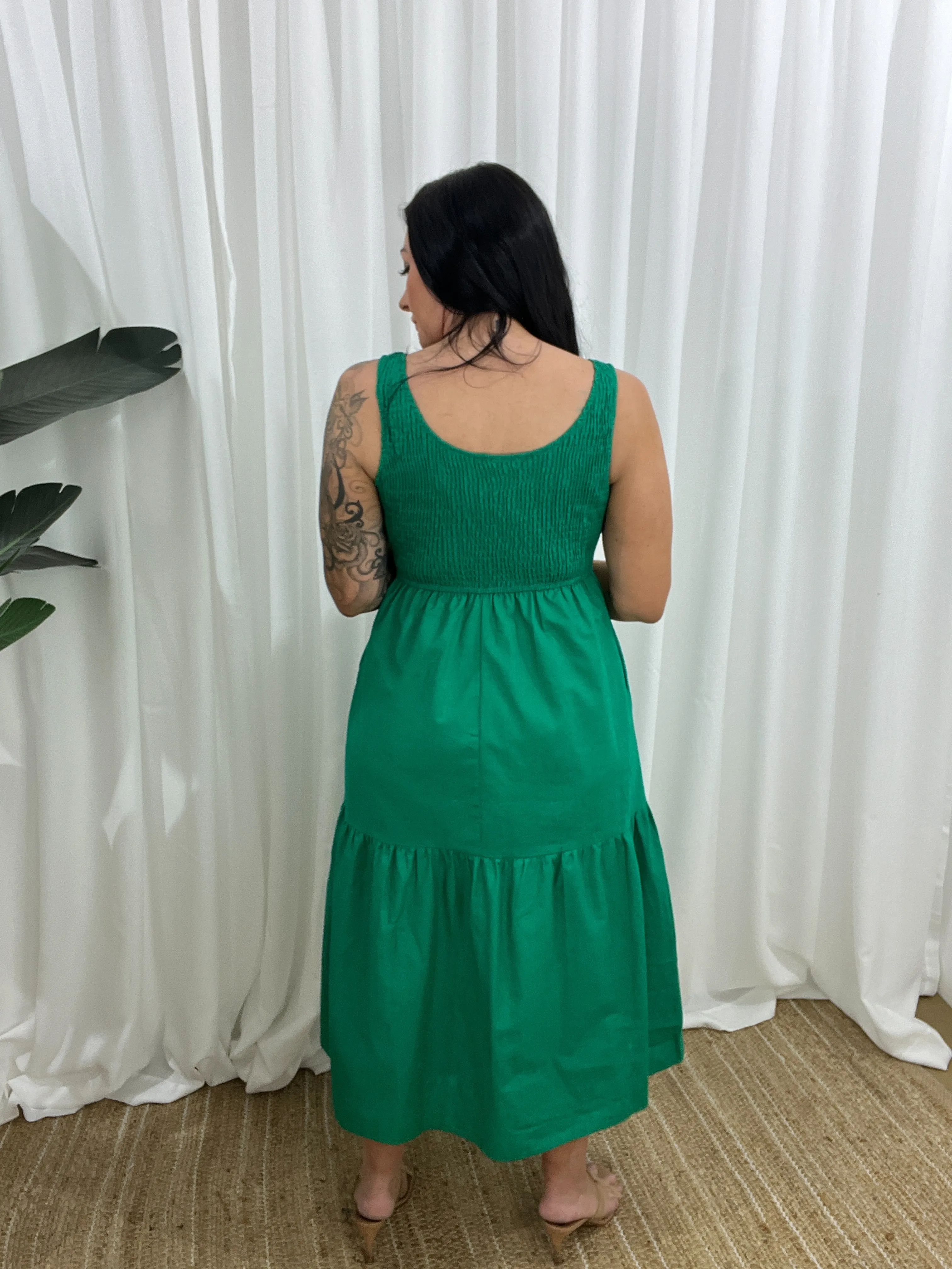 Callen Dress - Green