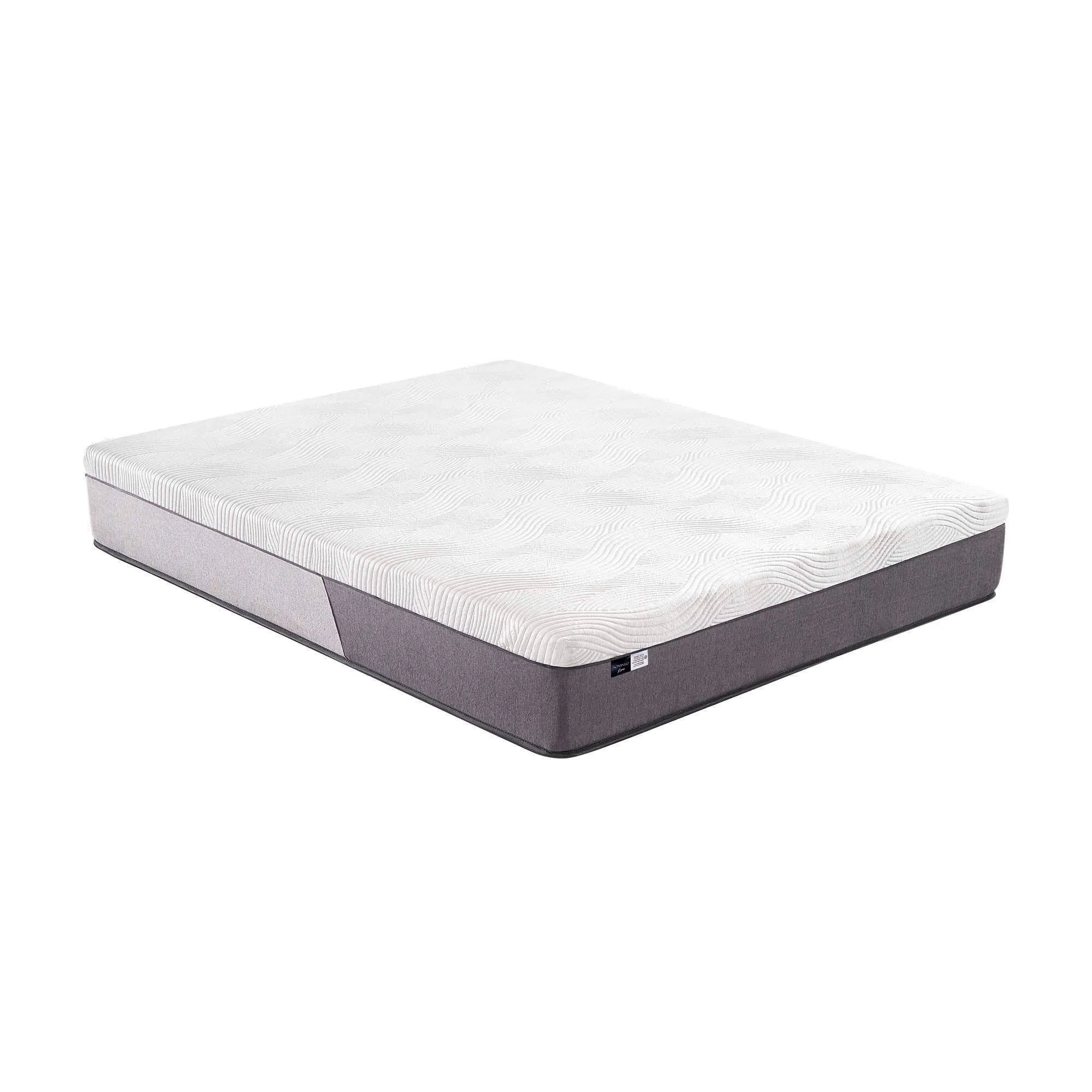 Campo Fabric Bed Frame (Water Repellent)   Somnuz™ Luxe Hybrid Cooling Mattress