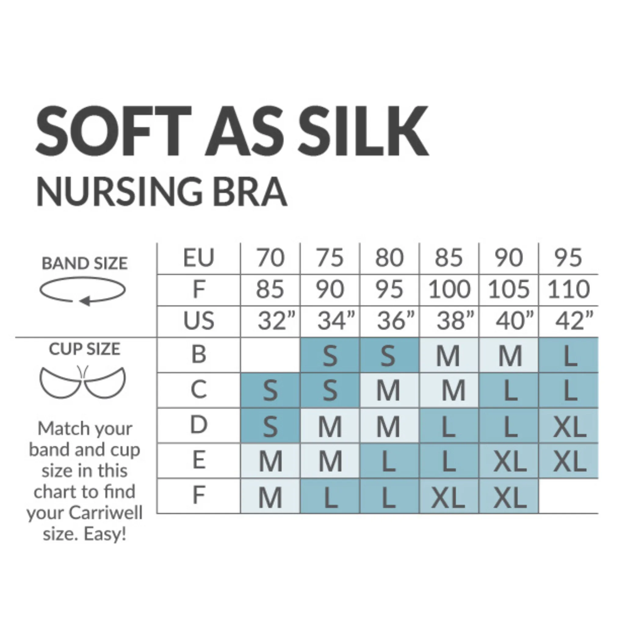 Carriwell | Soft As Silk Nursing Bra