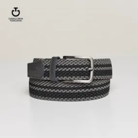 Cavalleria Toscana Women's Stripe Elastic Belt