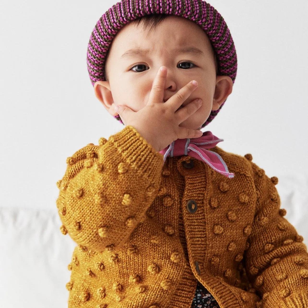 Child Popcorn Cardigan