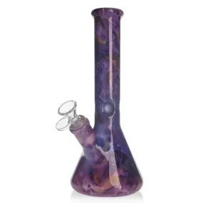 Cosmic Swirl Beaker Bong