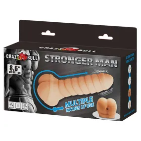 Crazy Bull Stronger Man Stroker - Flesh