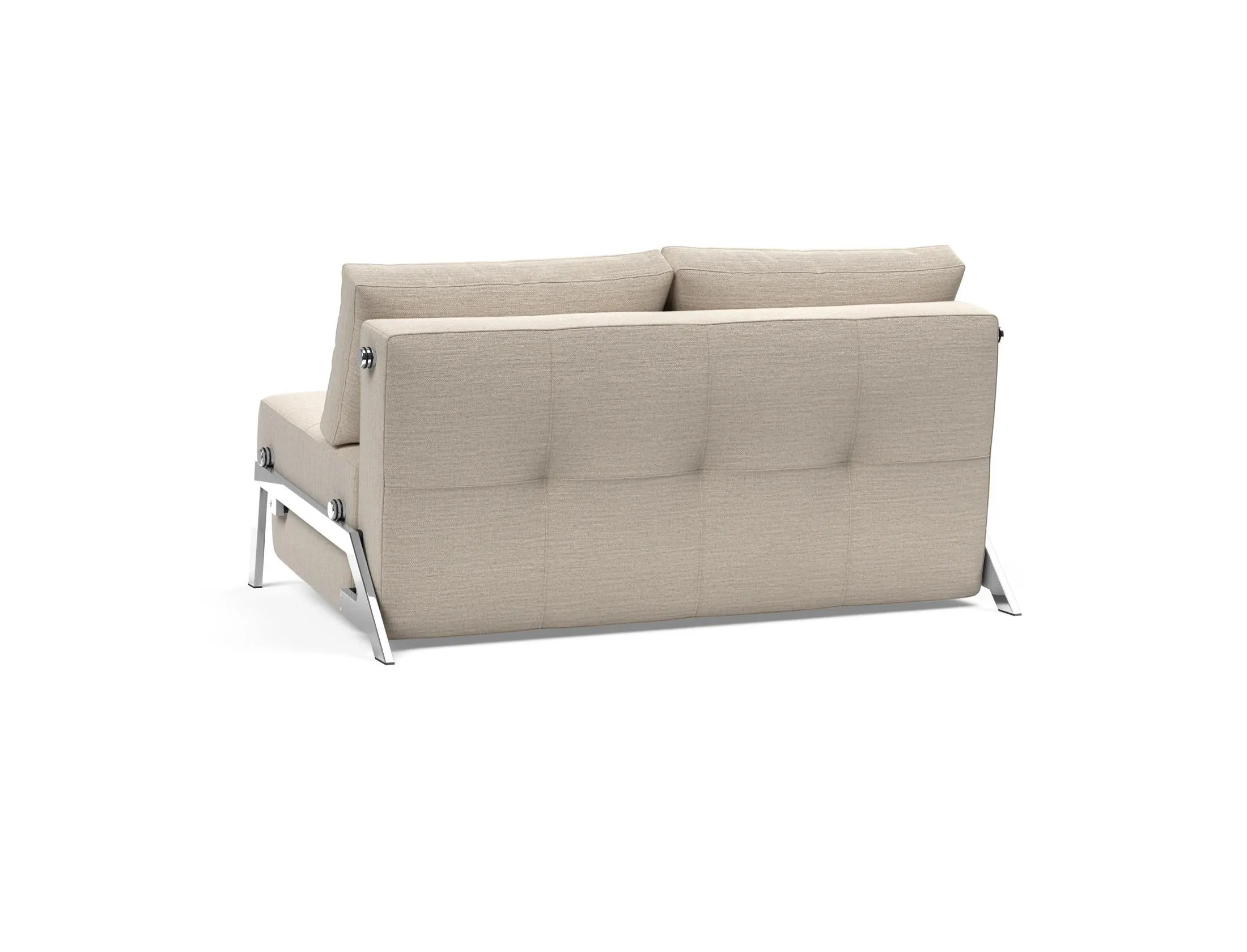 CUBED Chrome Sofabed 140CM