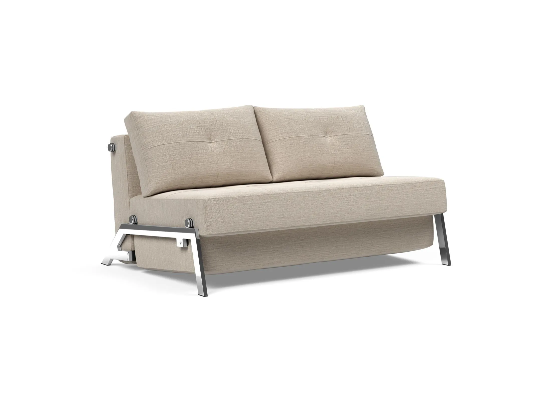 CUBED Chrome Sofabed 140CM