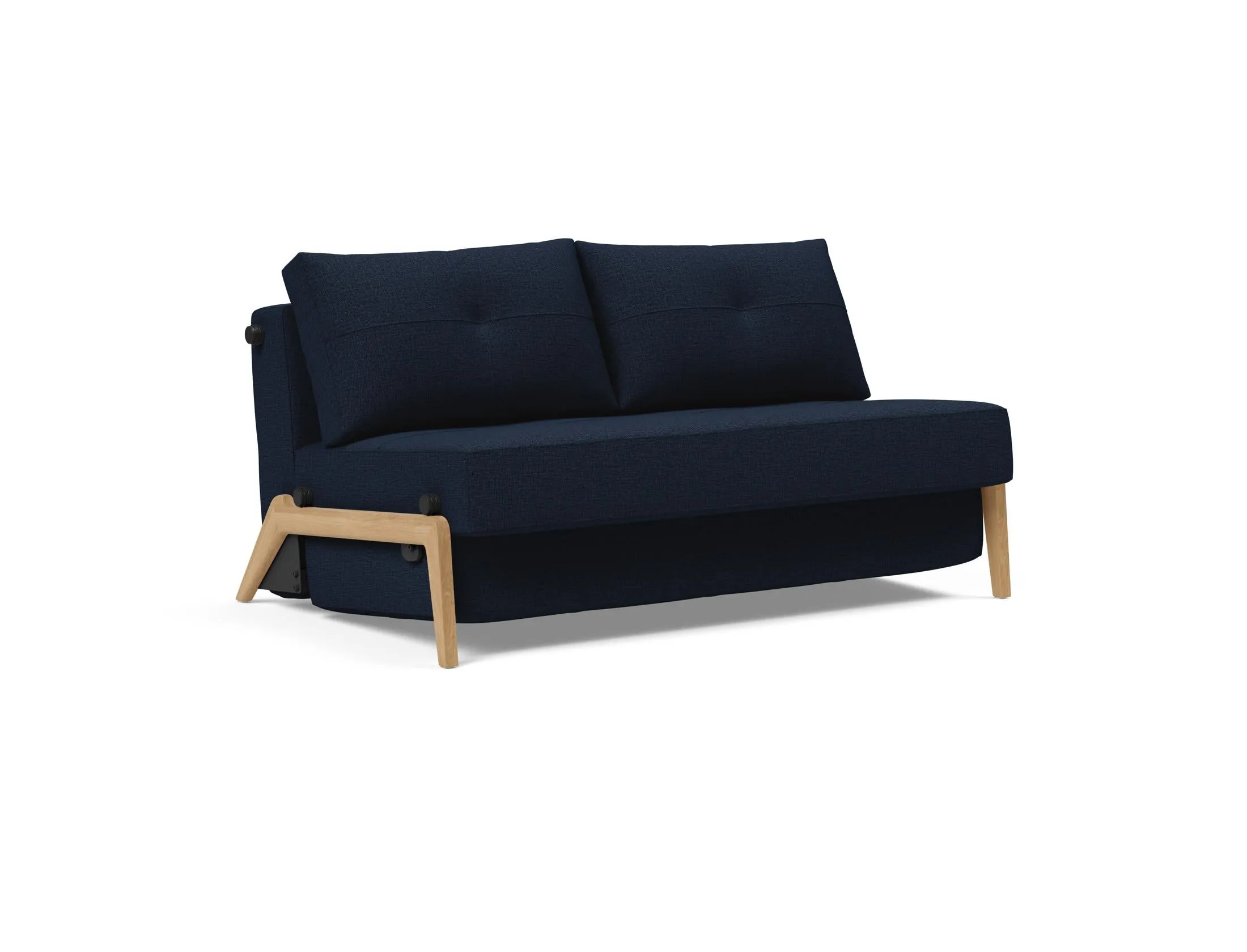 CUBED Oak Sofa Bed 140CM