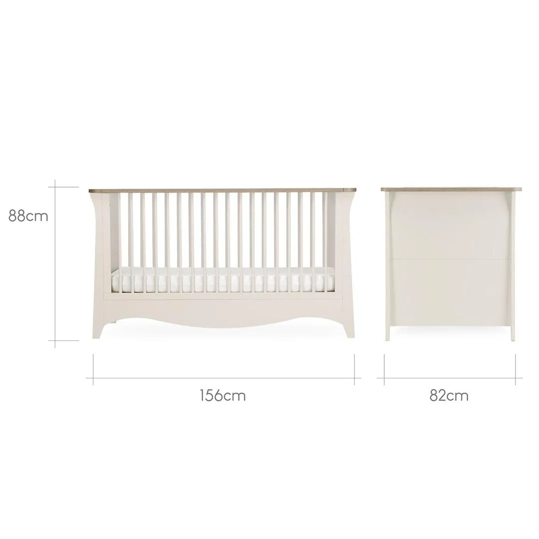 CuddleCo Clara Cot Bed - Cashmere