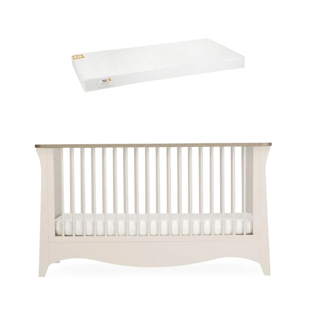 CuddleCo Clara Cot Bed - Cashmere