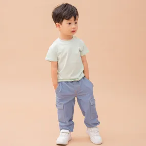 Denim Toddler Cargo Jeans