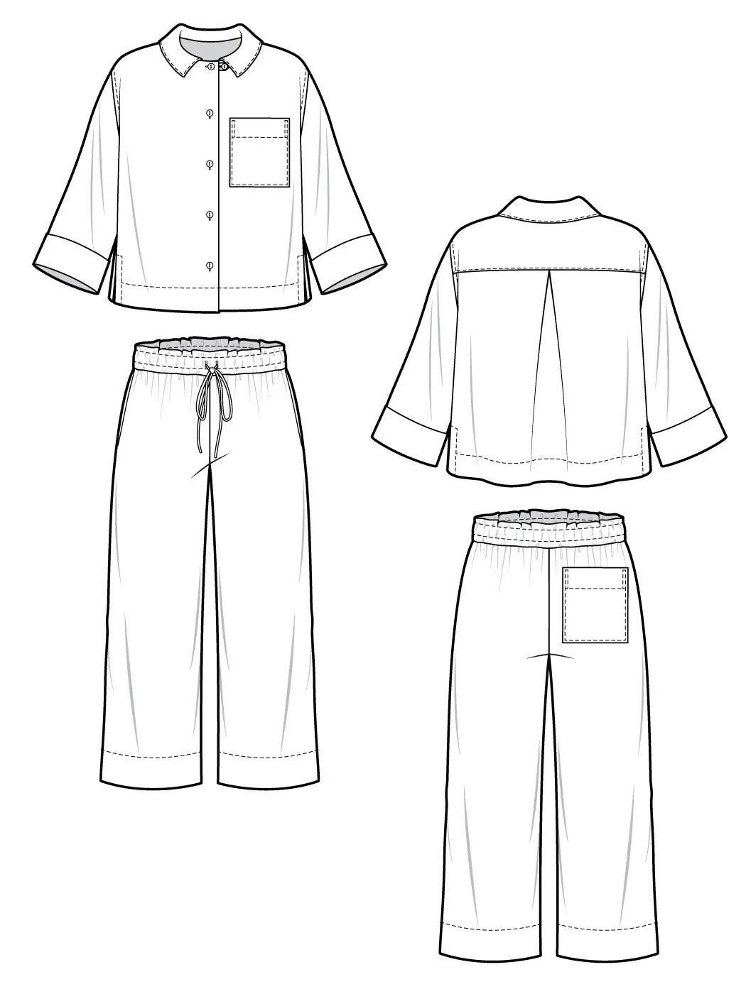 Fran Pajamas Pattern