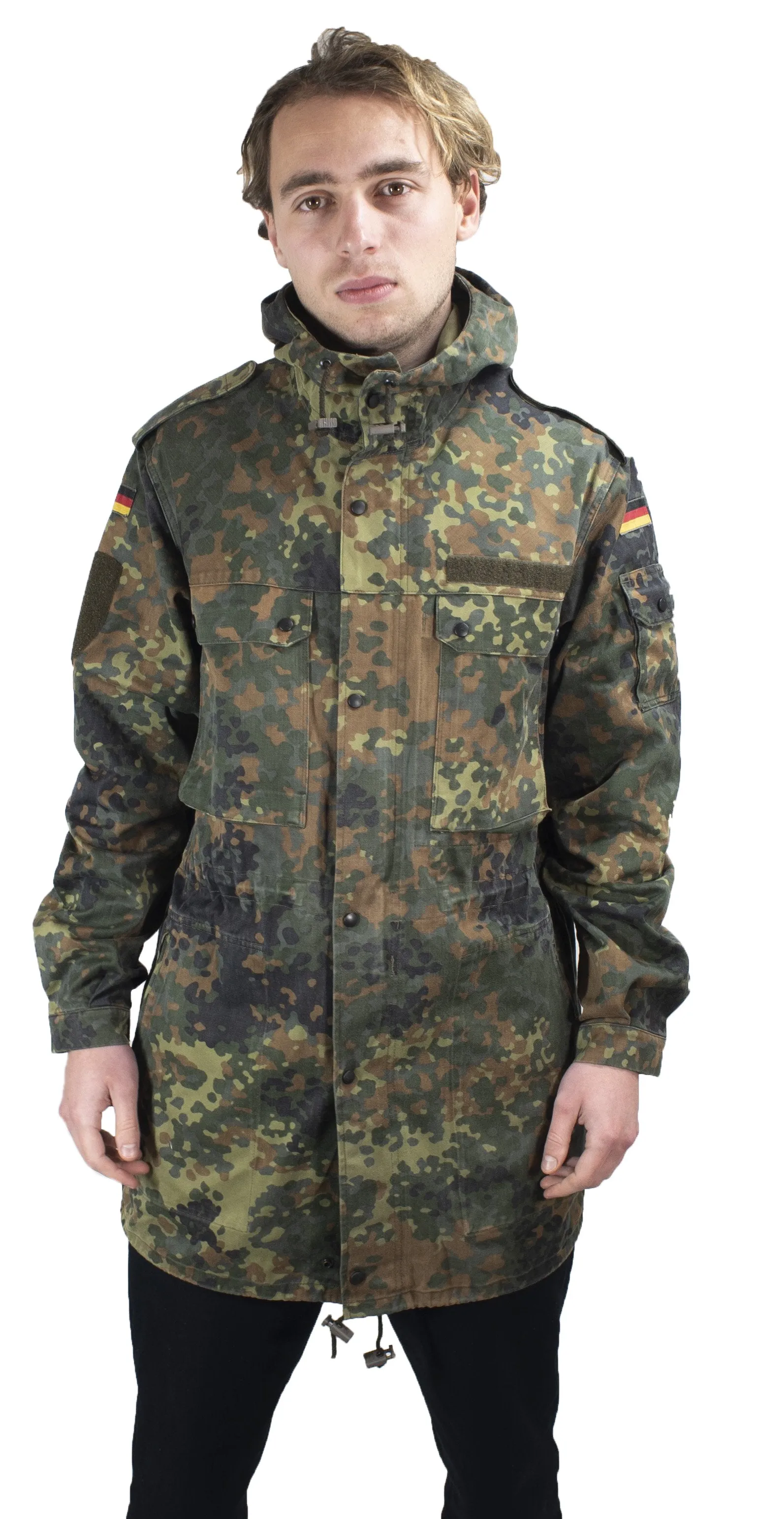 German Army - Vintage - Flecktarn Parka - DISTRESSED RANGE