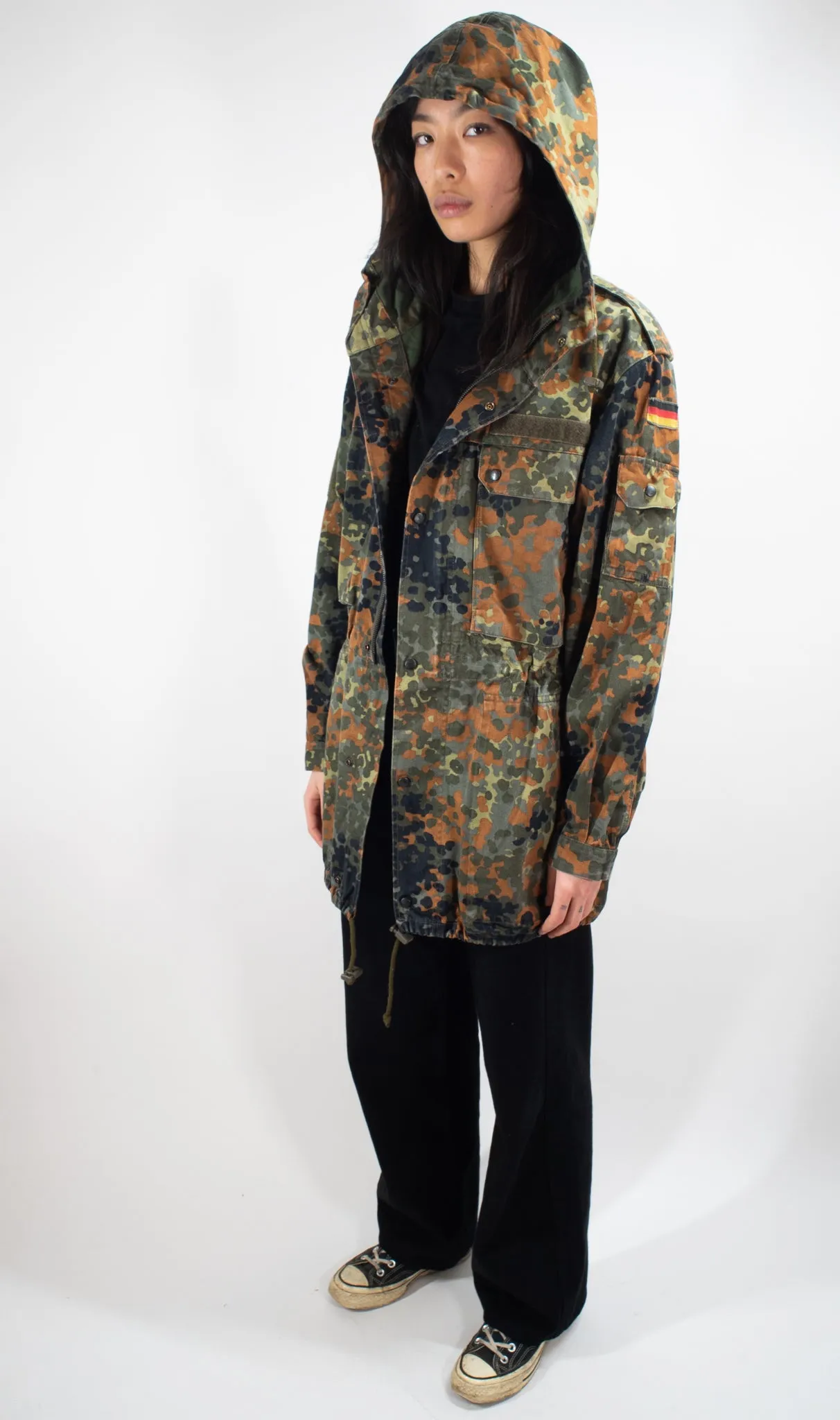 German Army - Vintage - Flecktarn Parka - Grade 1