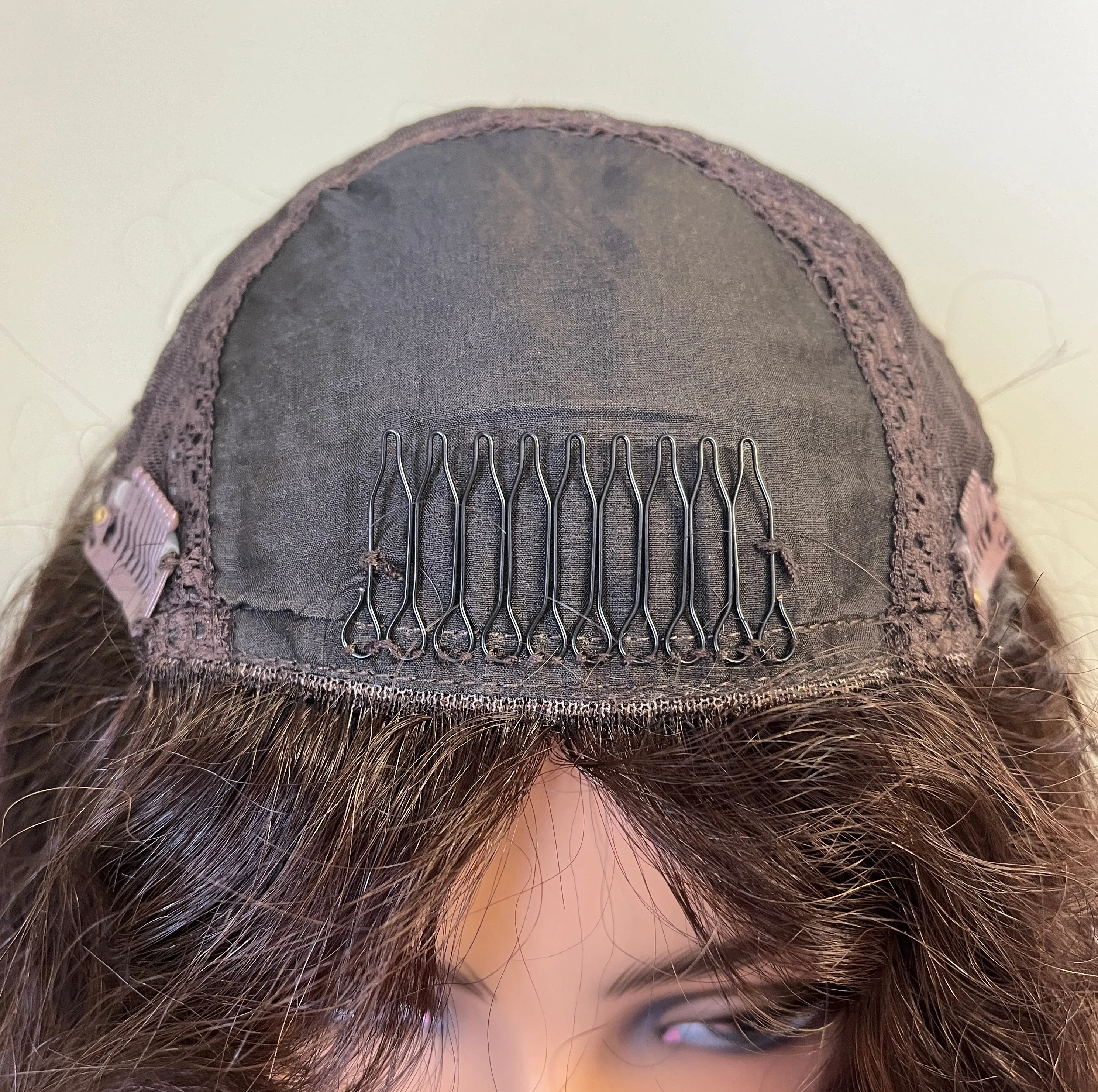 HANNAH | Super Flat human hair topper