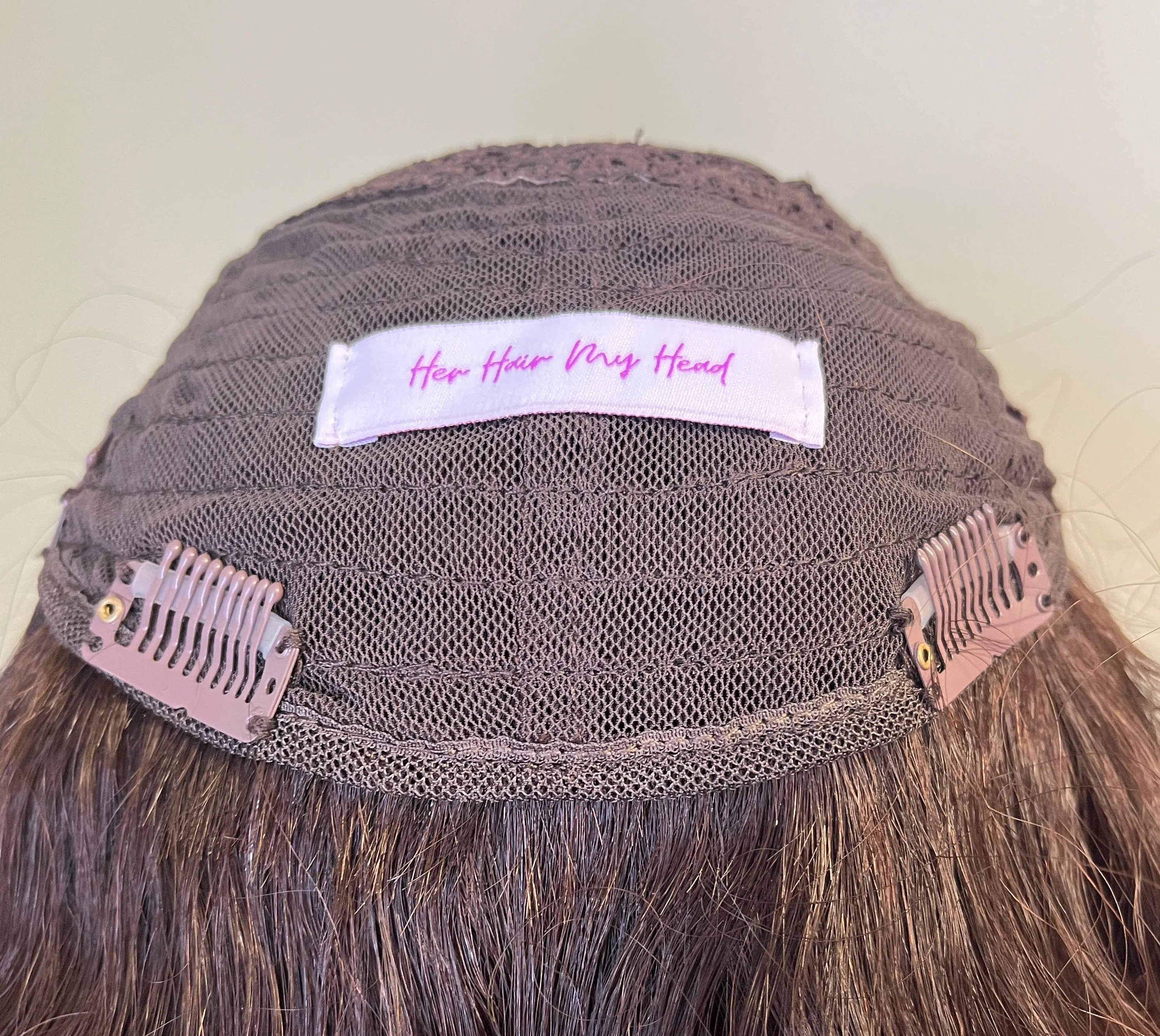 HANNAH | Super Flat human hair topper