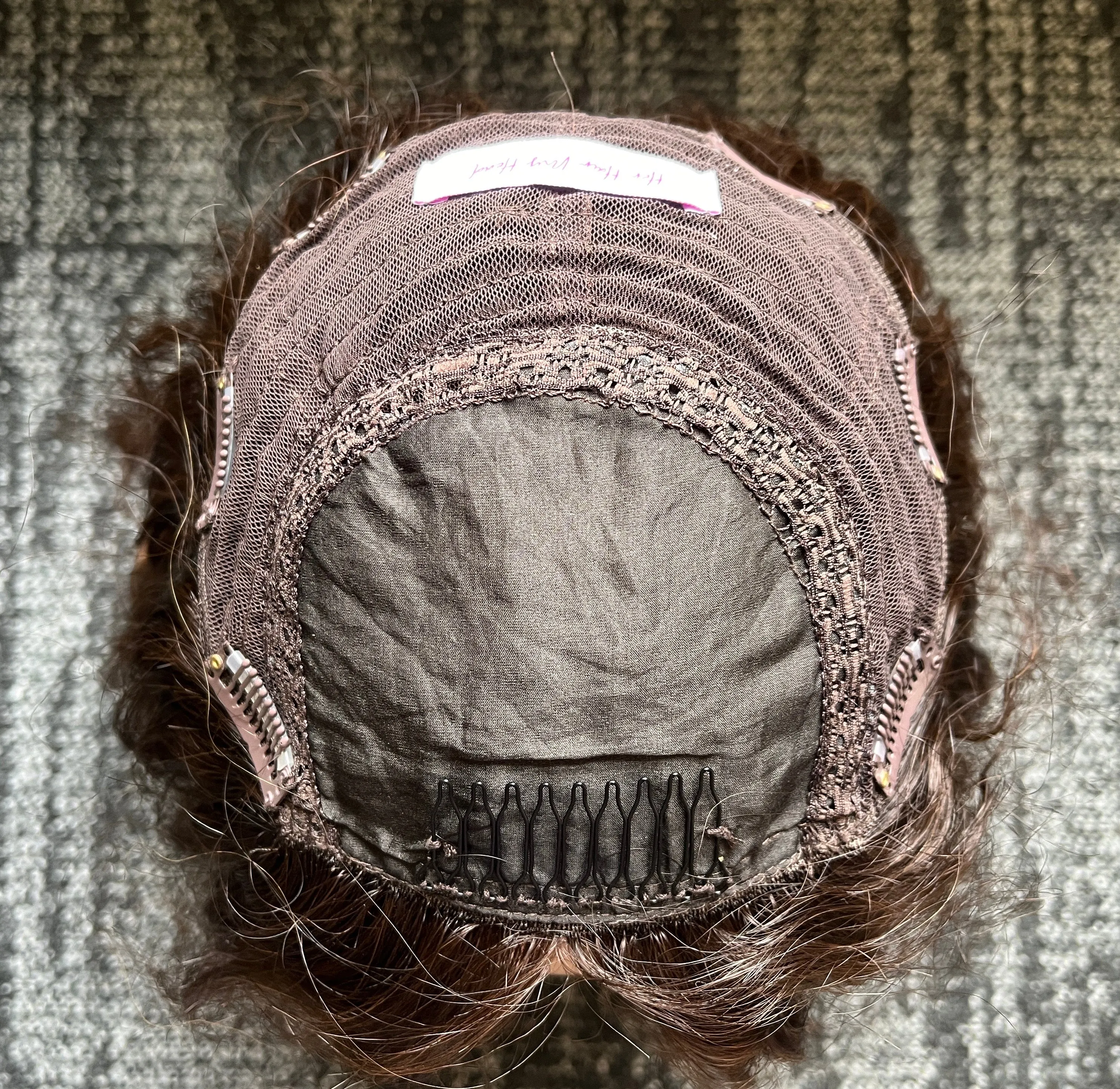 HANNAH | Super Flat human hair topper