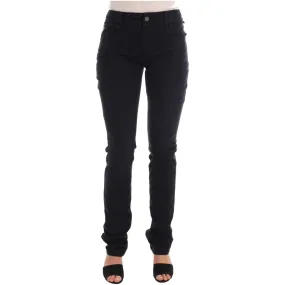 John Galliano Chic Black Regular Fit Denim Jeans