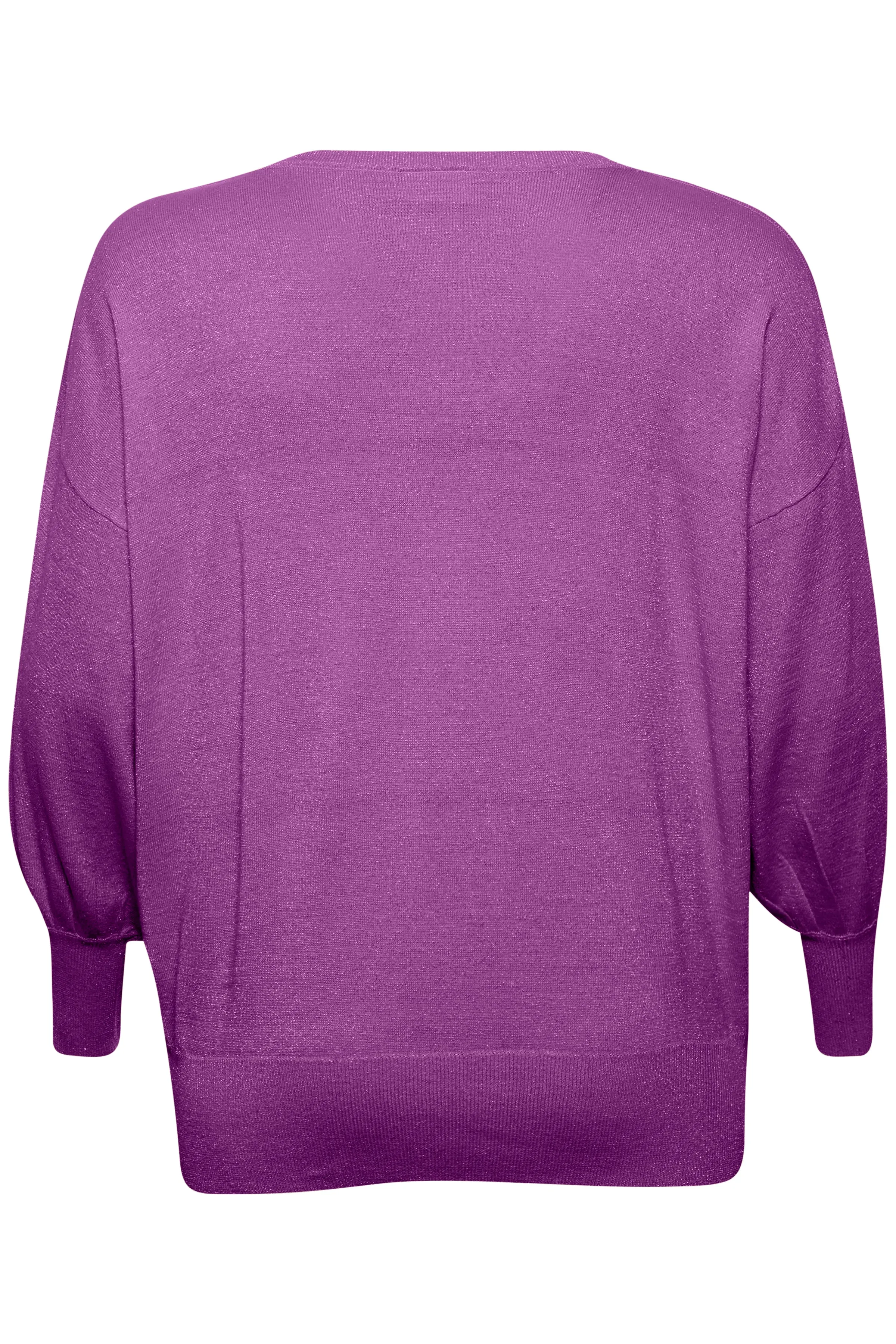 Kaffe Curve Regitta Knit Jumper in Purple