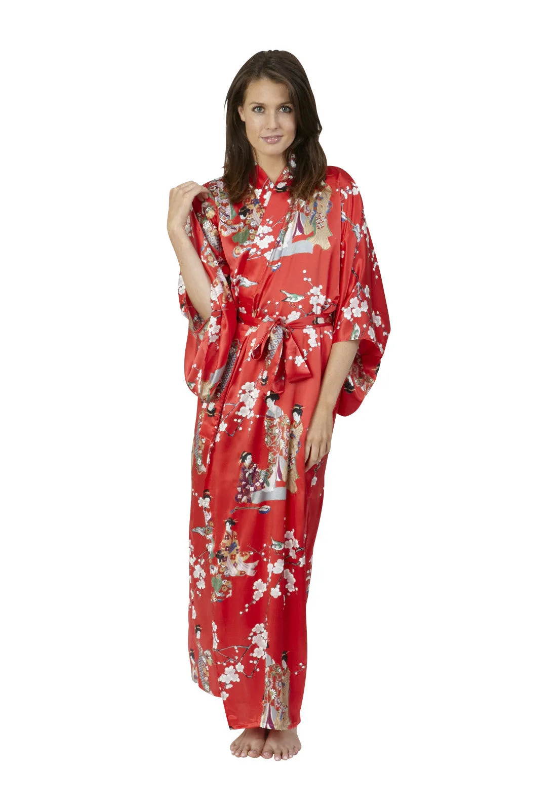 Kimono Beauty Silk Long Kimono