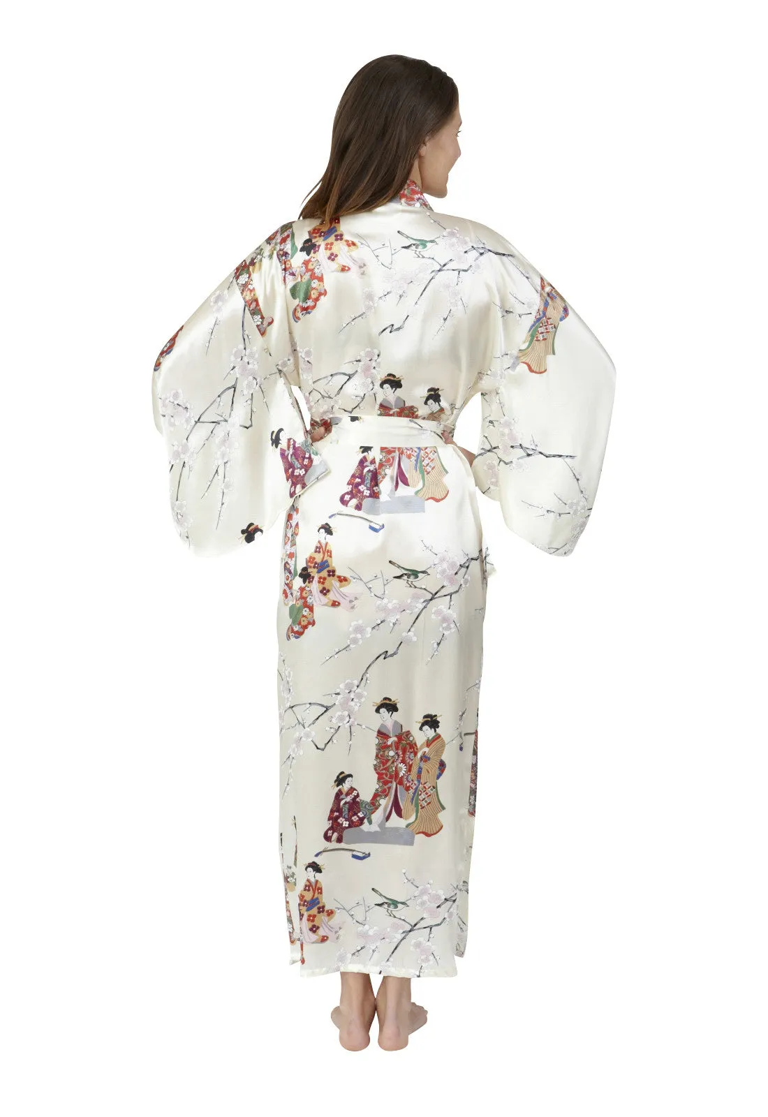 Kimono Beauty Silk Long Kimono