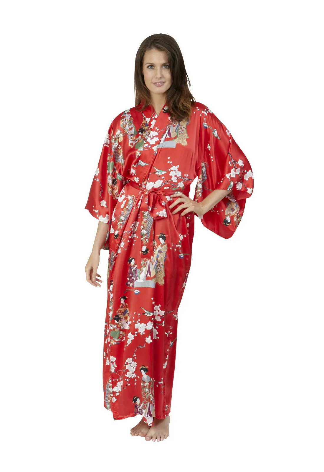 Kimono Beauty Silk Long Kimono