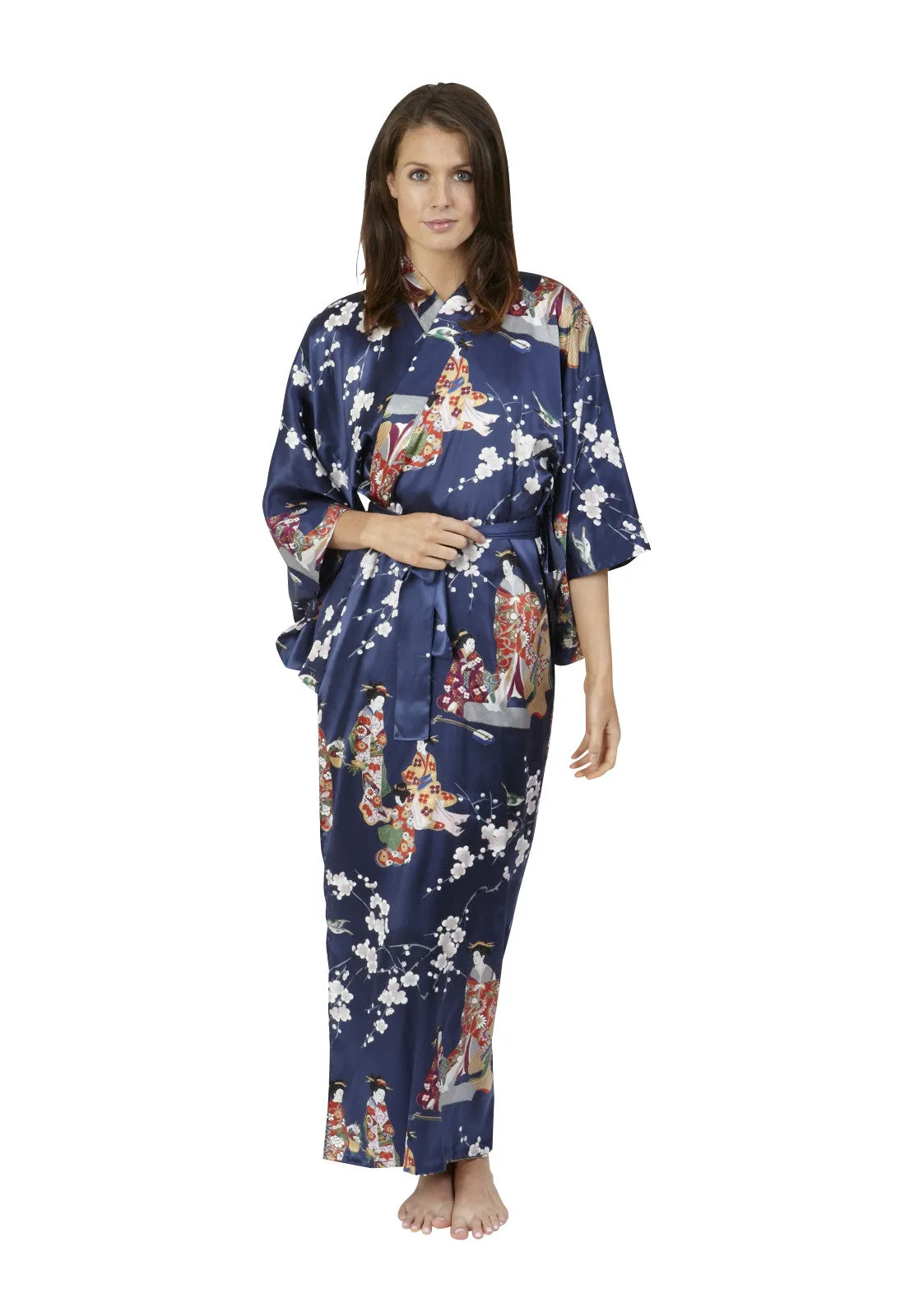 Kimono Beauty Silk Long Kimono