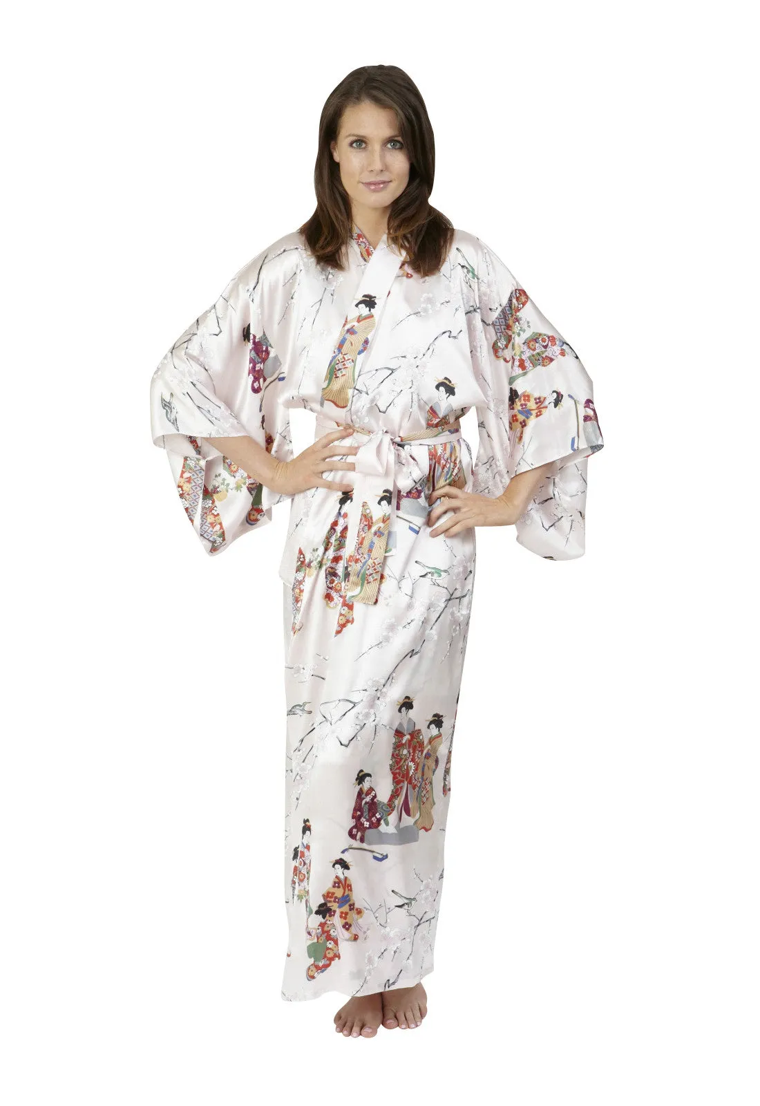 Kimono Beauty Silk Long Kimono