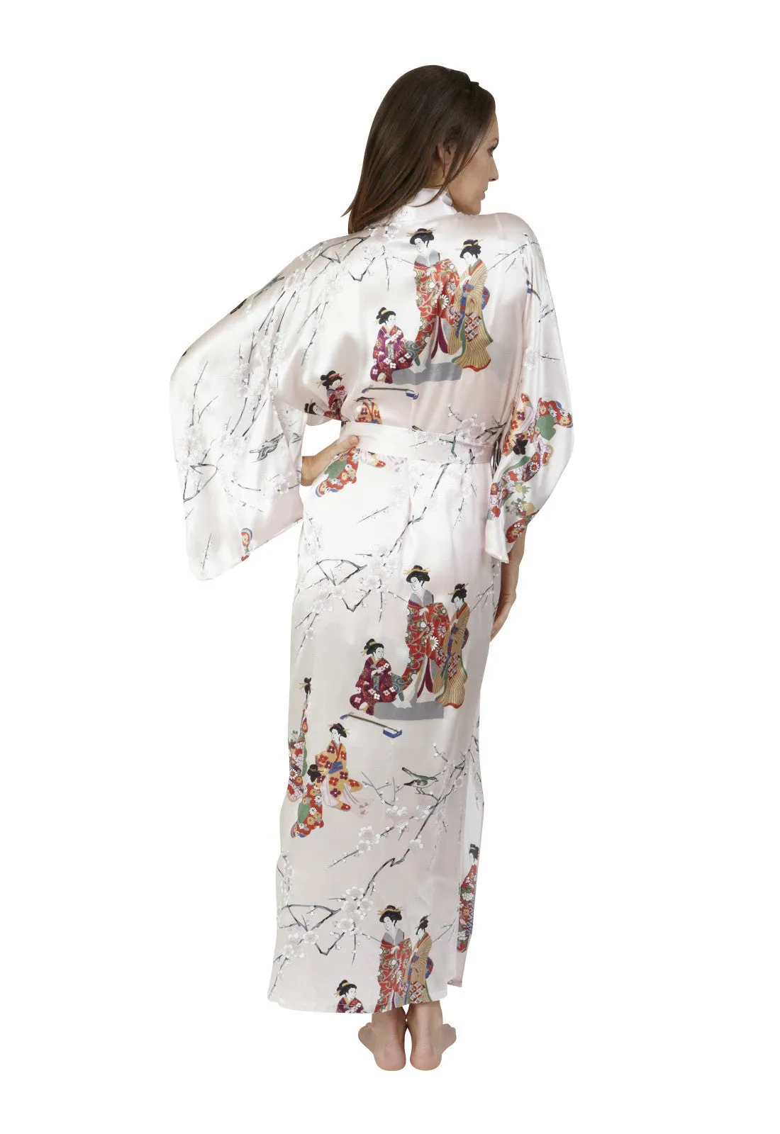 Kimono Beauty Silk Long Kimono