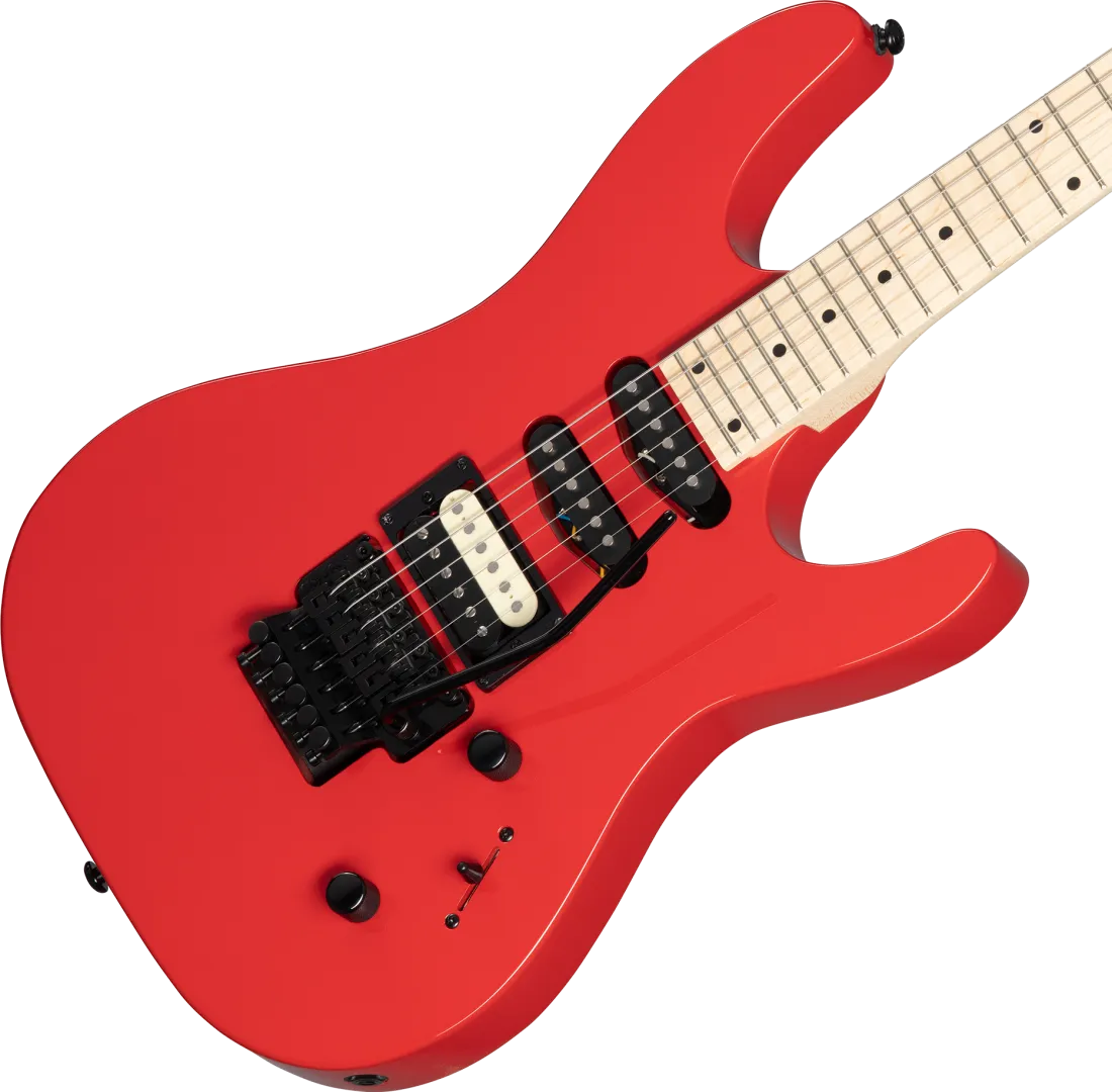 Kramer STRIKER HSS Series Electric Guitar (Jumper Red)