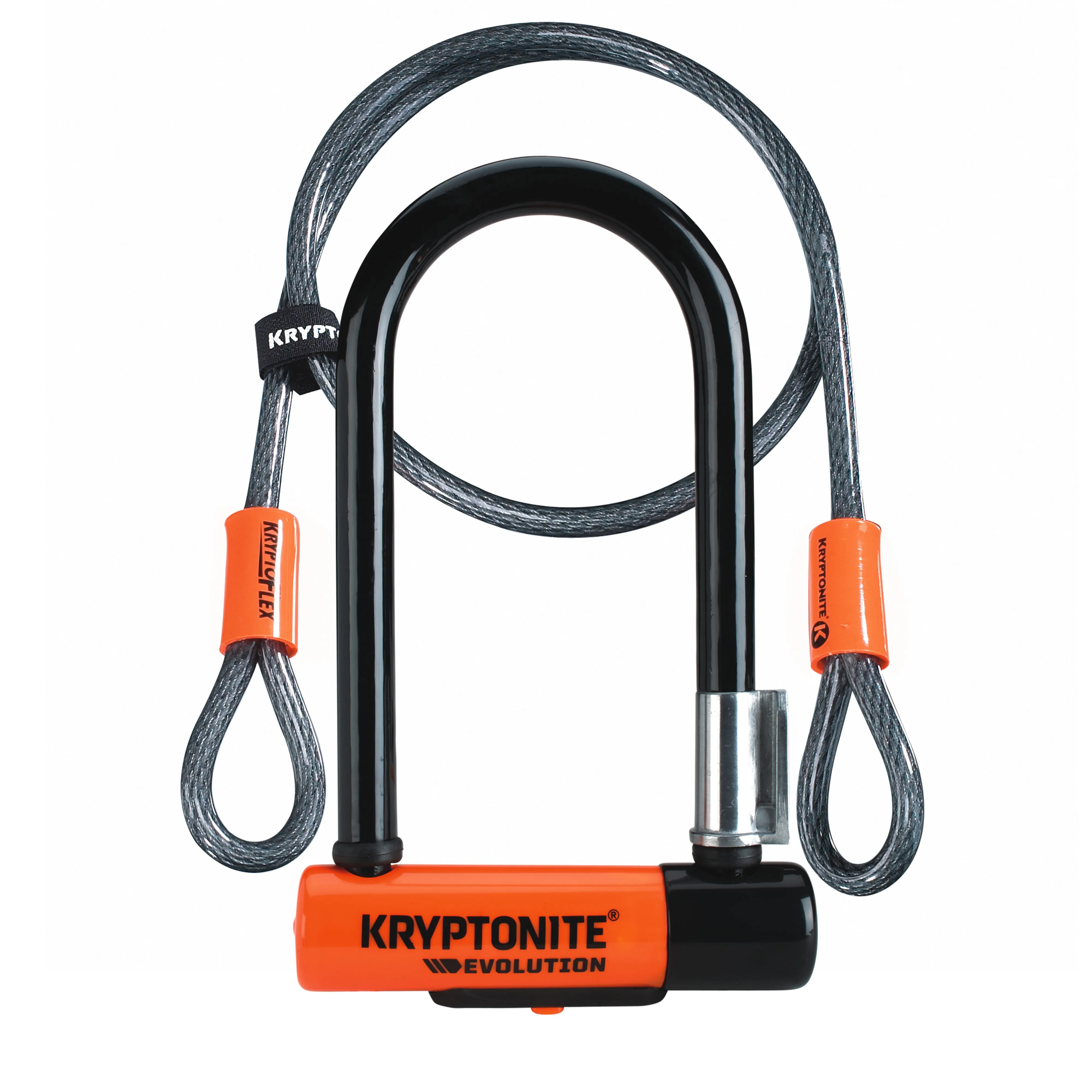 Kryptonite Keeper 12 STD with 4' Flex Bike U-lock and Cable set -Live4Bikes