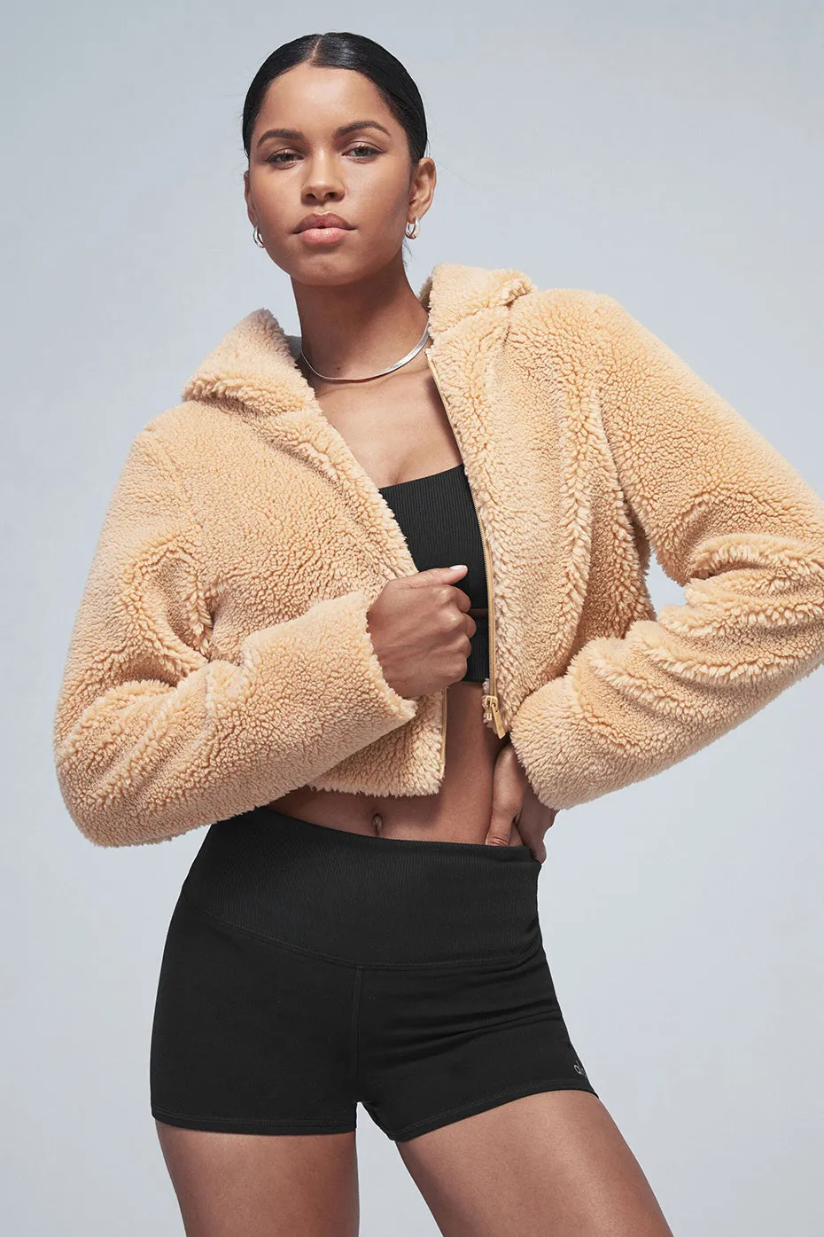 LA Sherpa Jacket - Camel