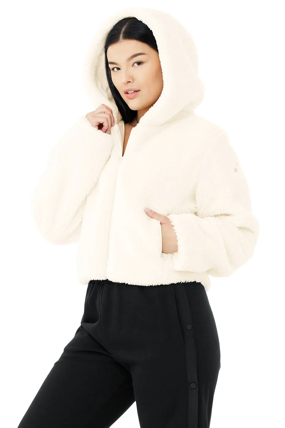 LA Sherpa Jacket - Ivory