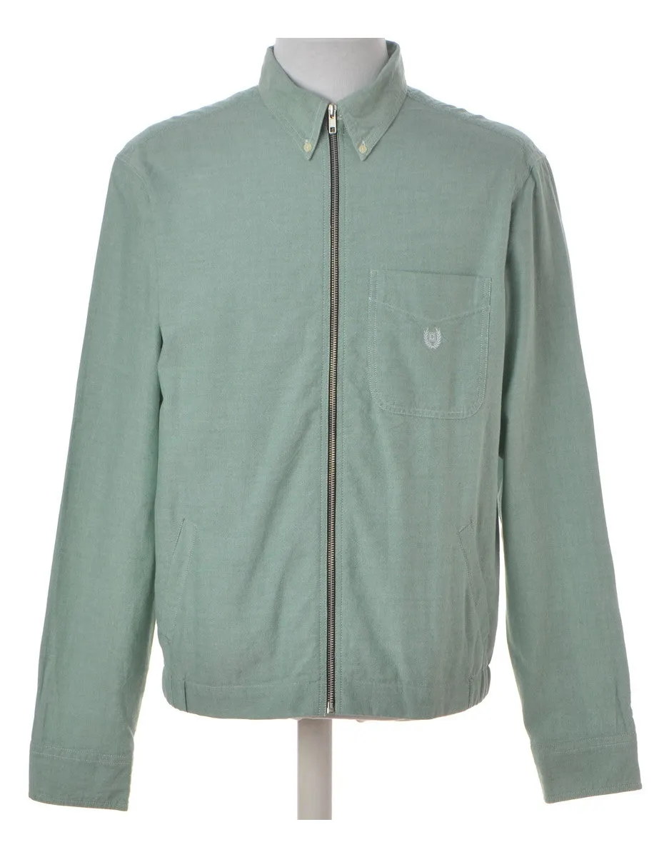 Label Light Green Summer Shacket