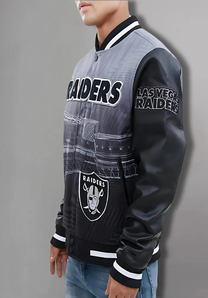 Las Vegas Raiders Bomber Jacket