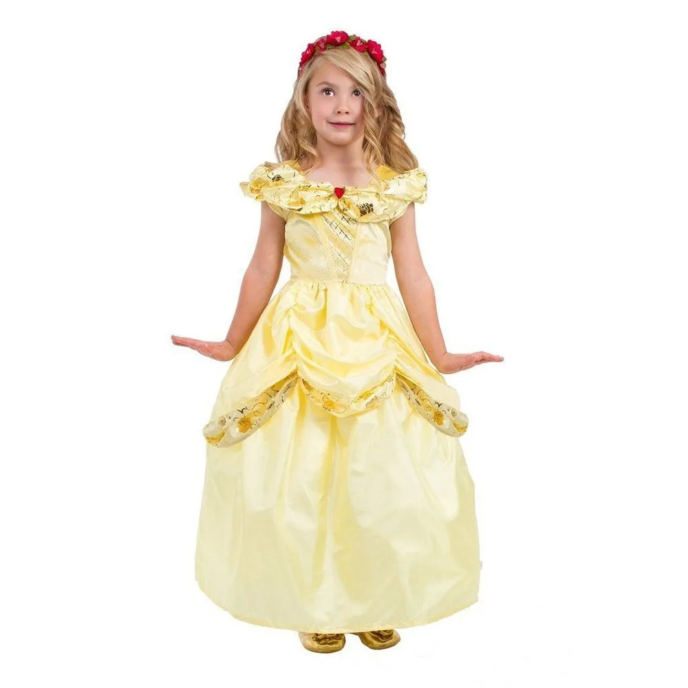 Little Adventures Classic Yellow Beauty Dress Up