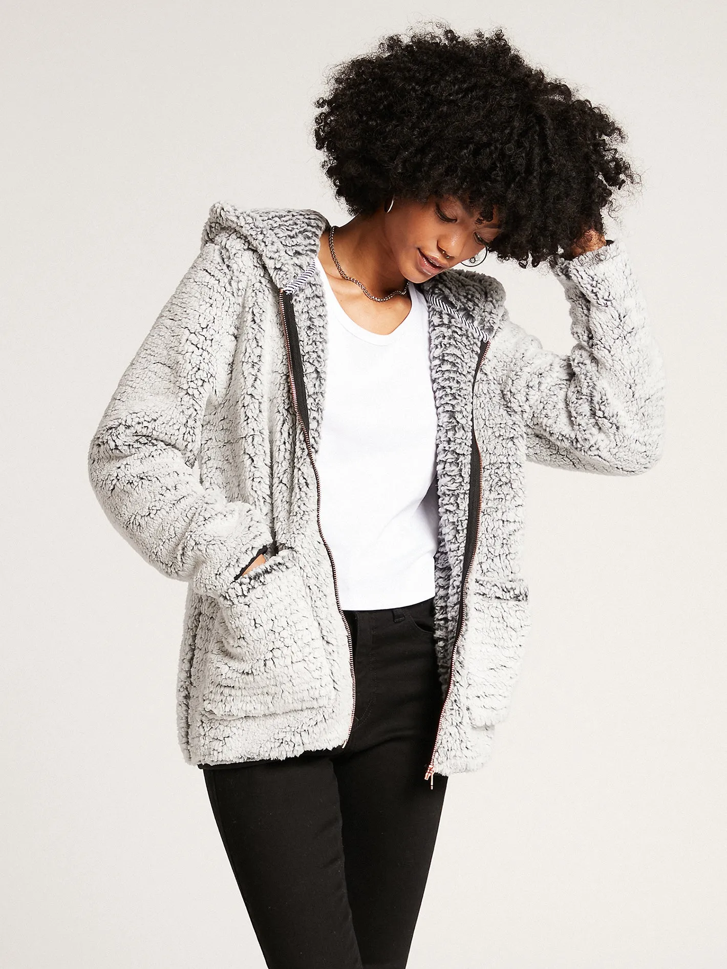 Lived In Lounge Phuz Up Jacket - Light Grey