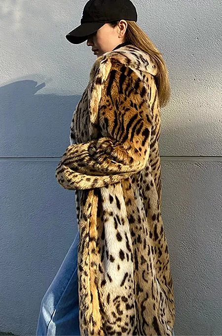 ‘Makucha’ Leopard Fur Coat