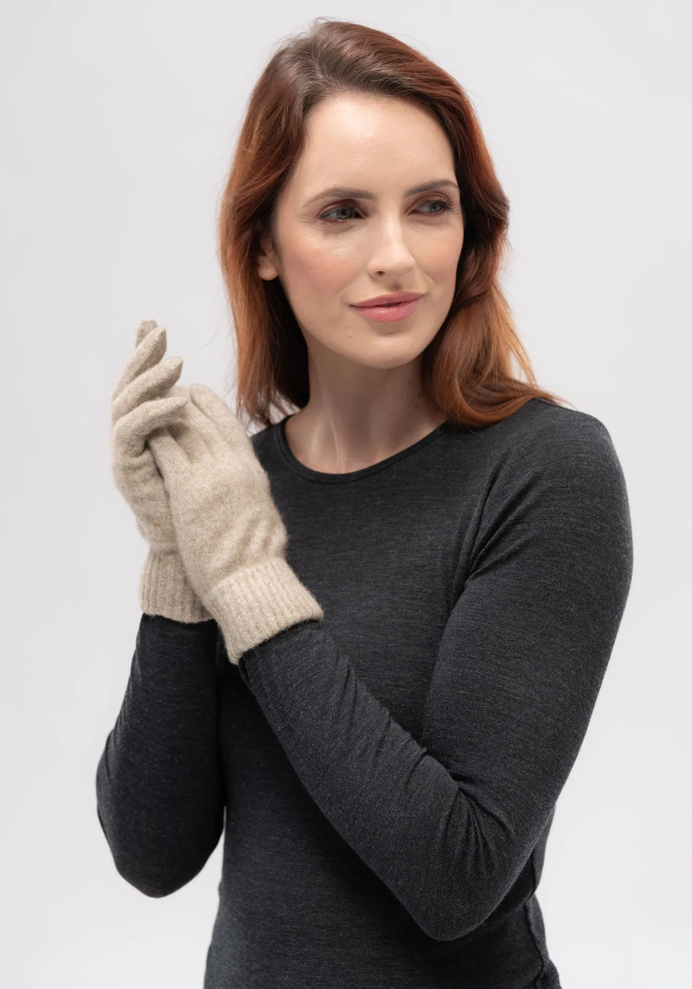 Merinomink Gloves - Merino Wool, Brushtail Possum Fibre, Silk Blend Gloves