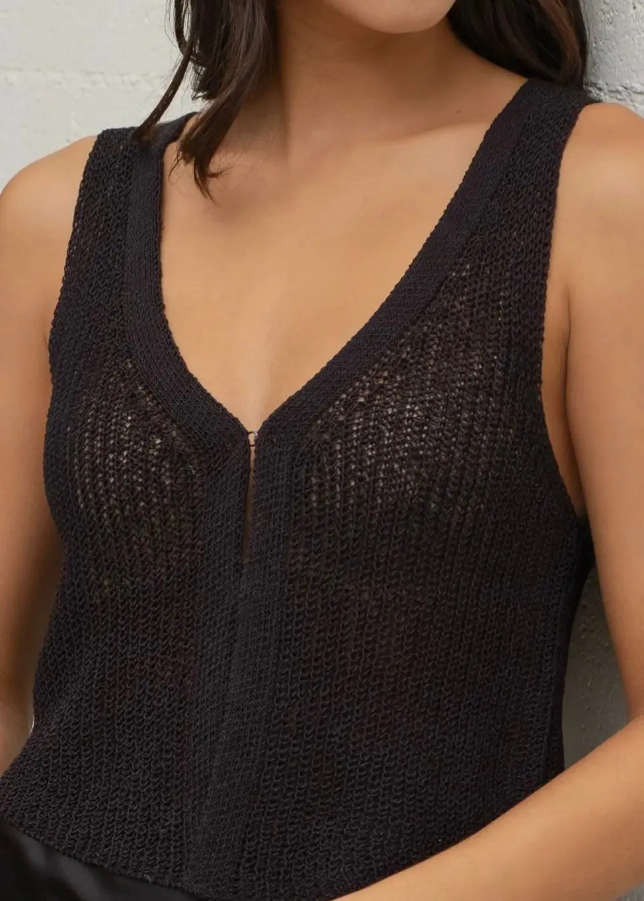 Night Sky Crochet Vest