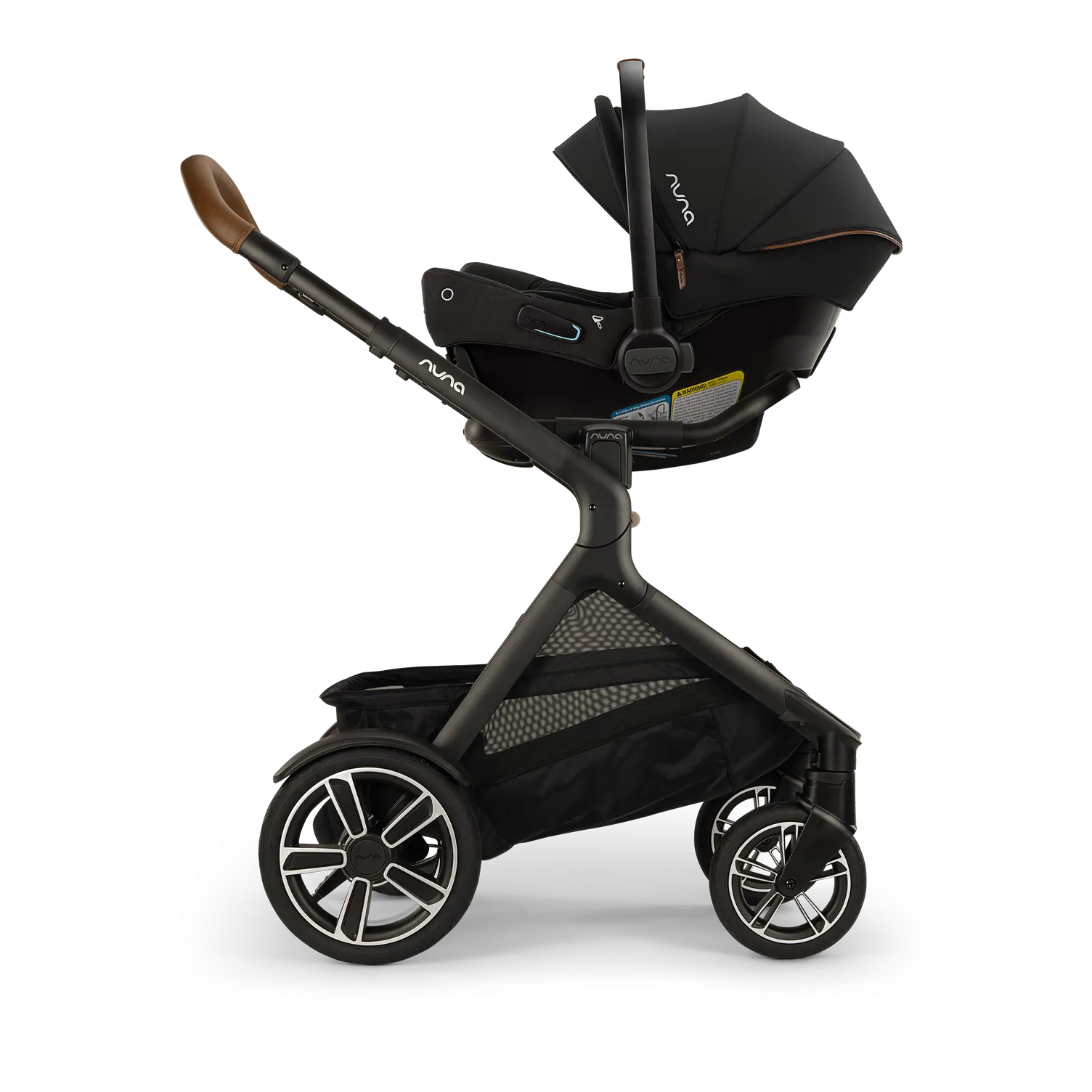 Nuna - Demi NEXT   Pipa URBN Travel System - Caviar