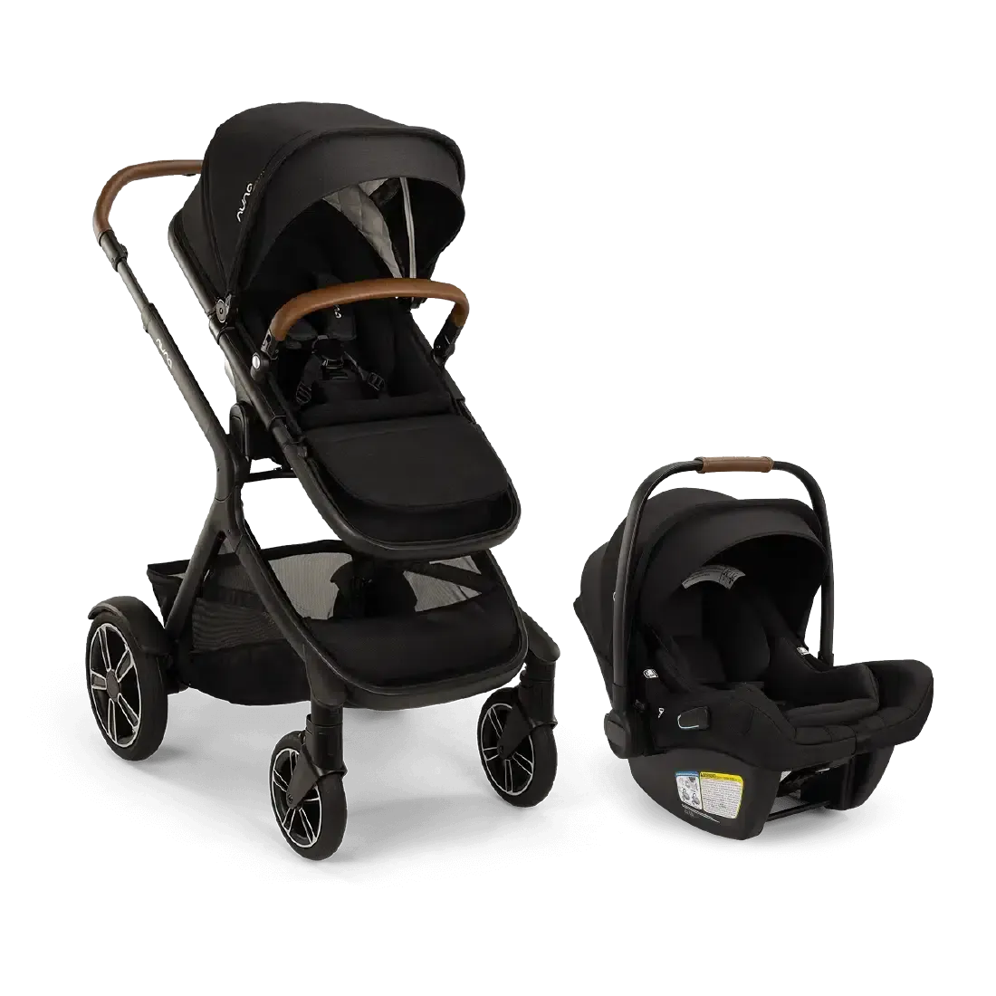 Nuna - Demi NEXT Stroller   Pipa Aire RX Travel System - Caviar