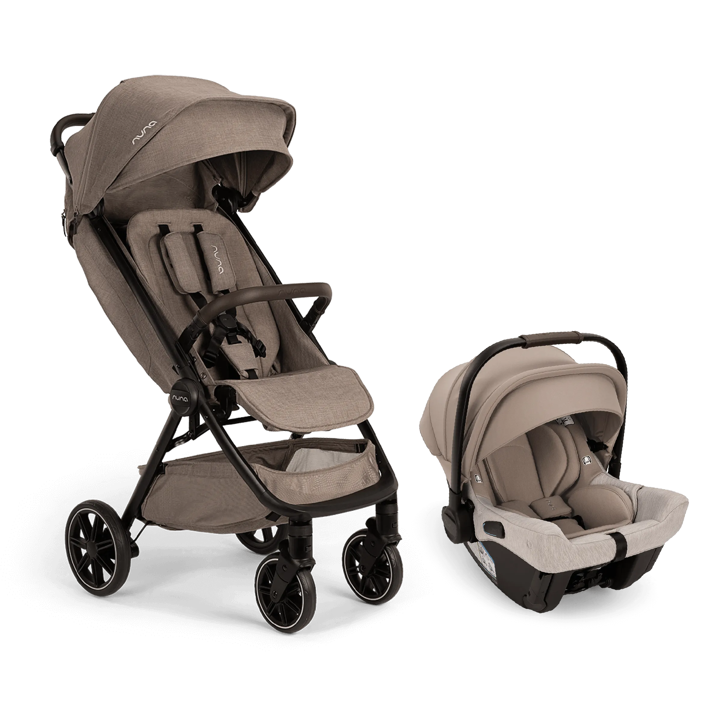 Nuna - Pipa URBN   TRVL LX Stroller Travel System - Cedar