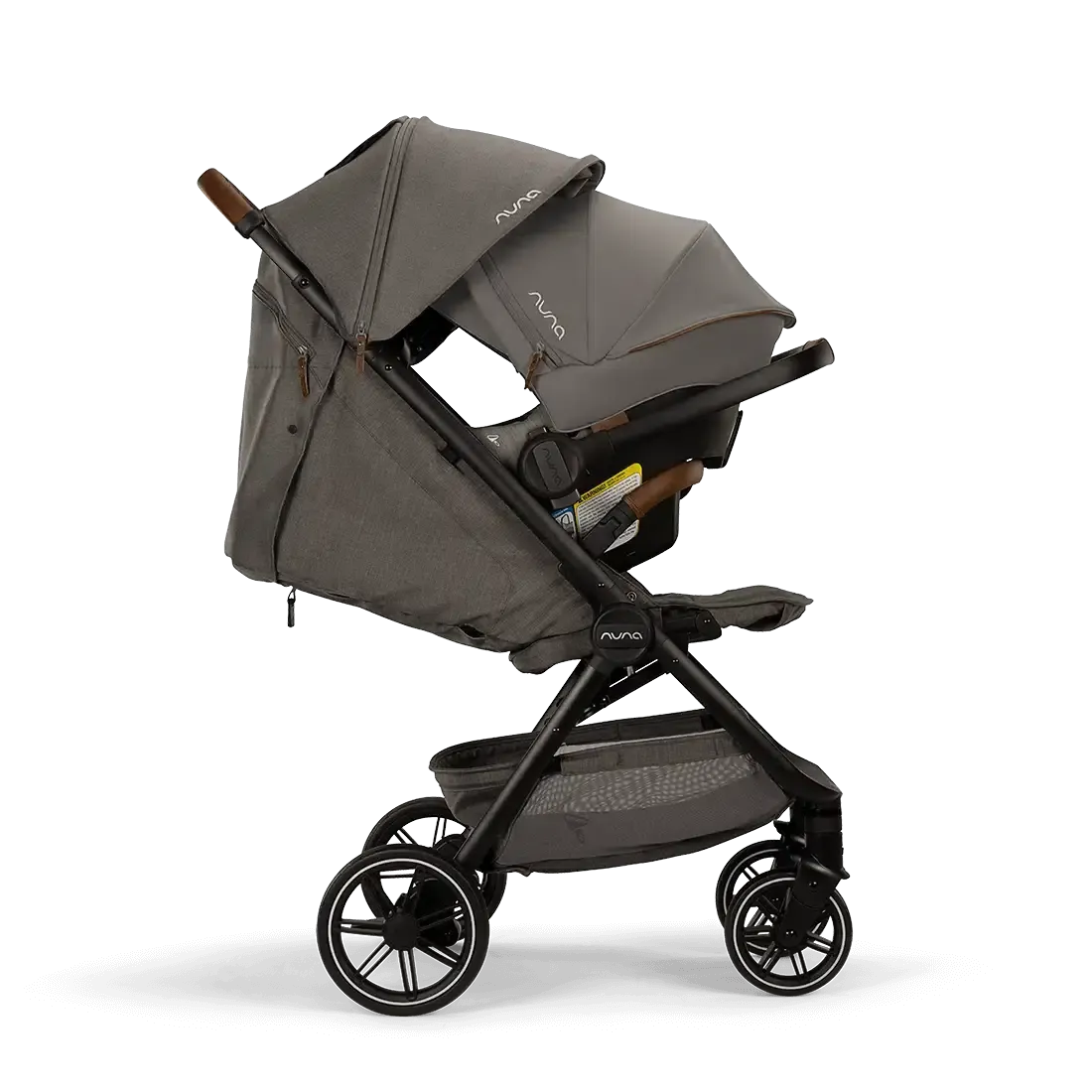 Nuna - Pipa URBN   TRVL LX Stroller Travel System - Granite