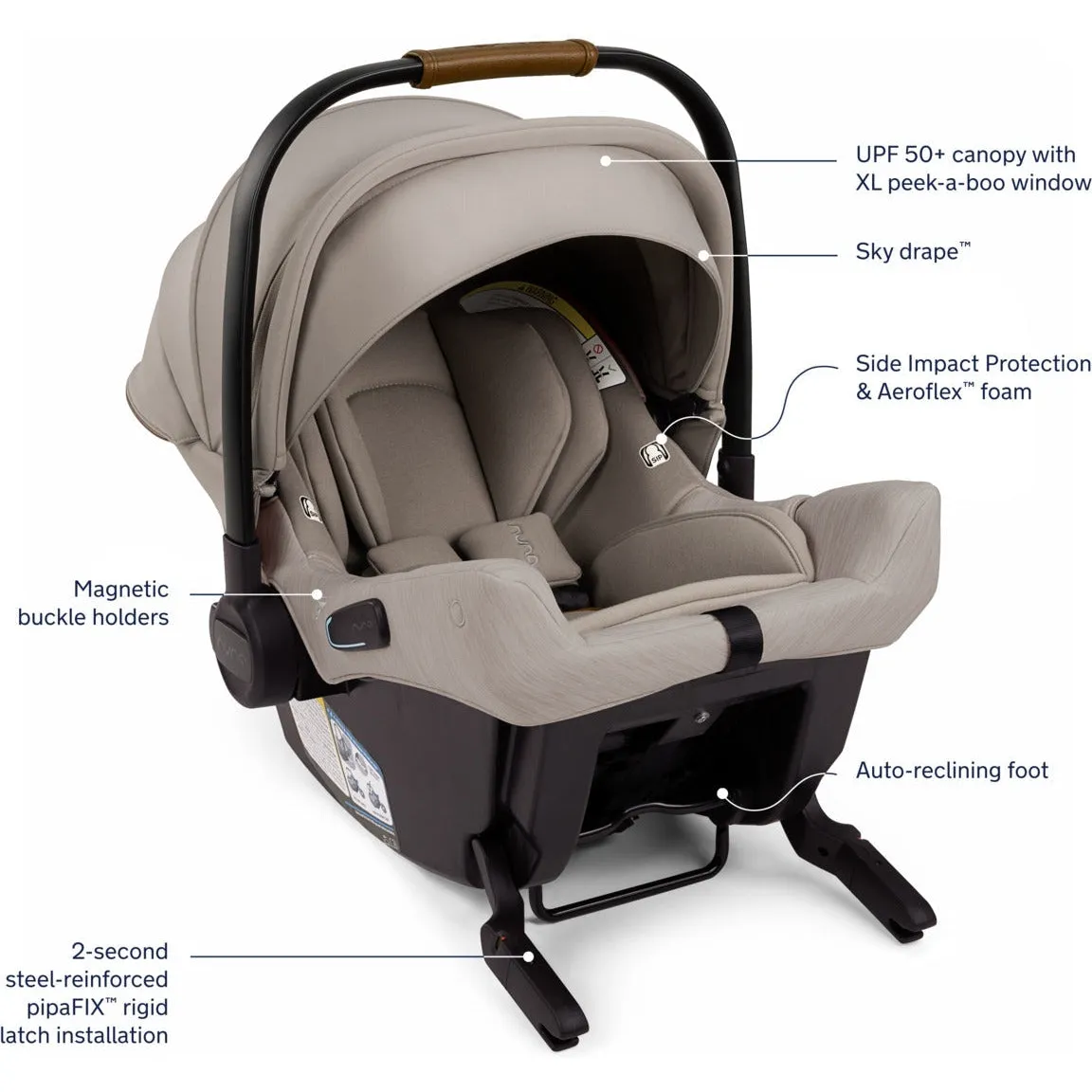 Nuna Trvl Next Stroller   Pipa Urbn Travel System